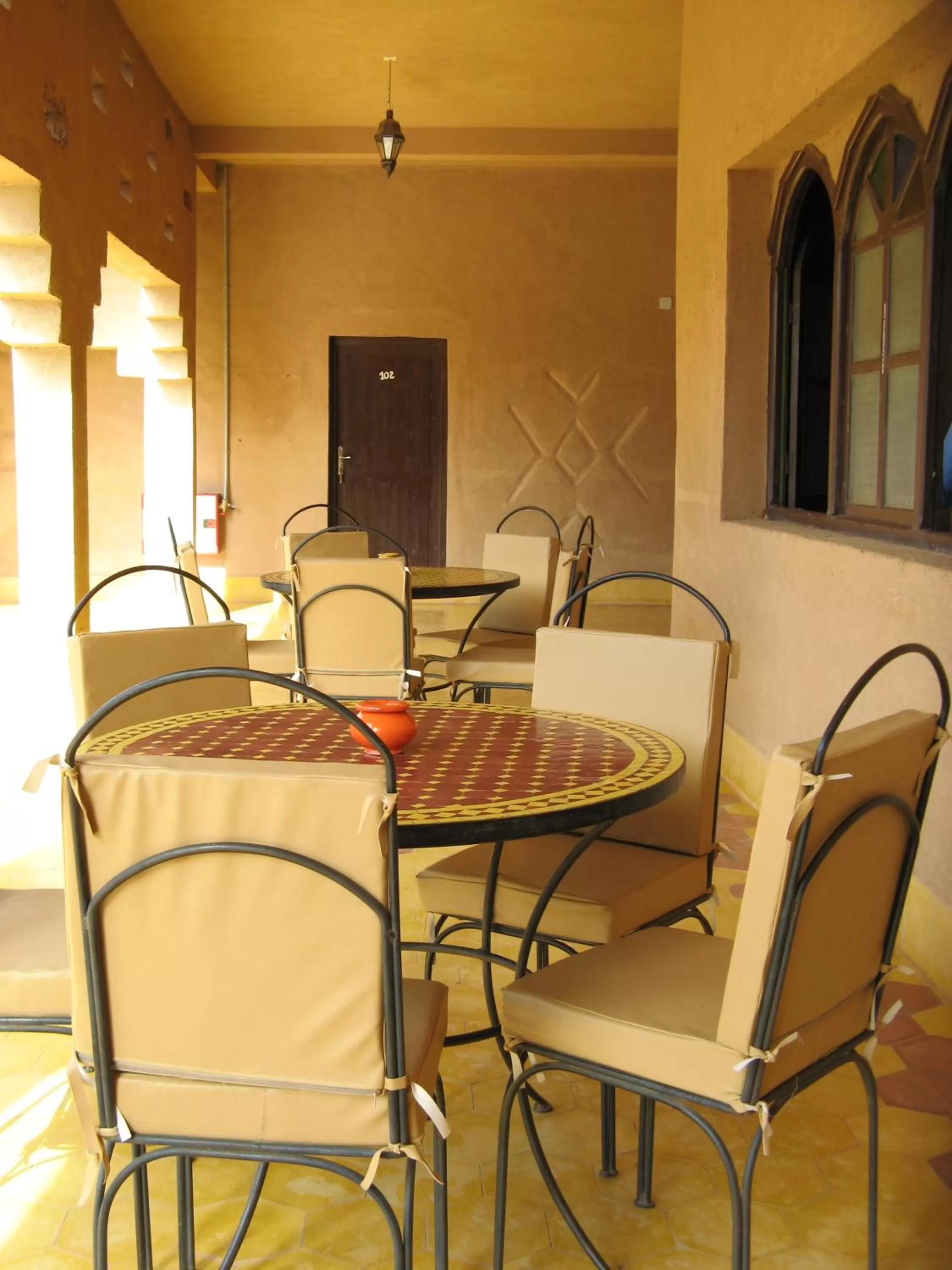 Balcony/Terrace in Auberge Tinit