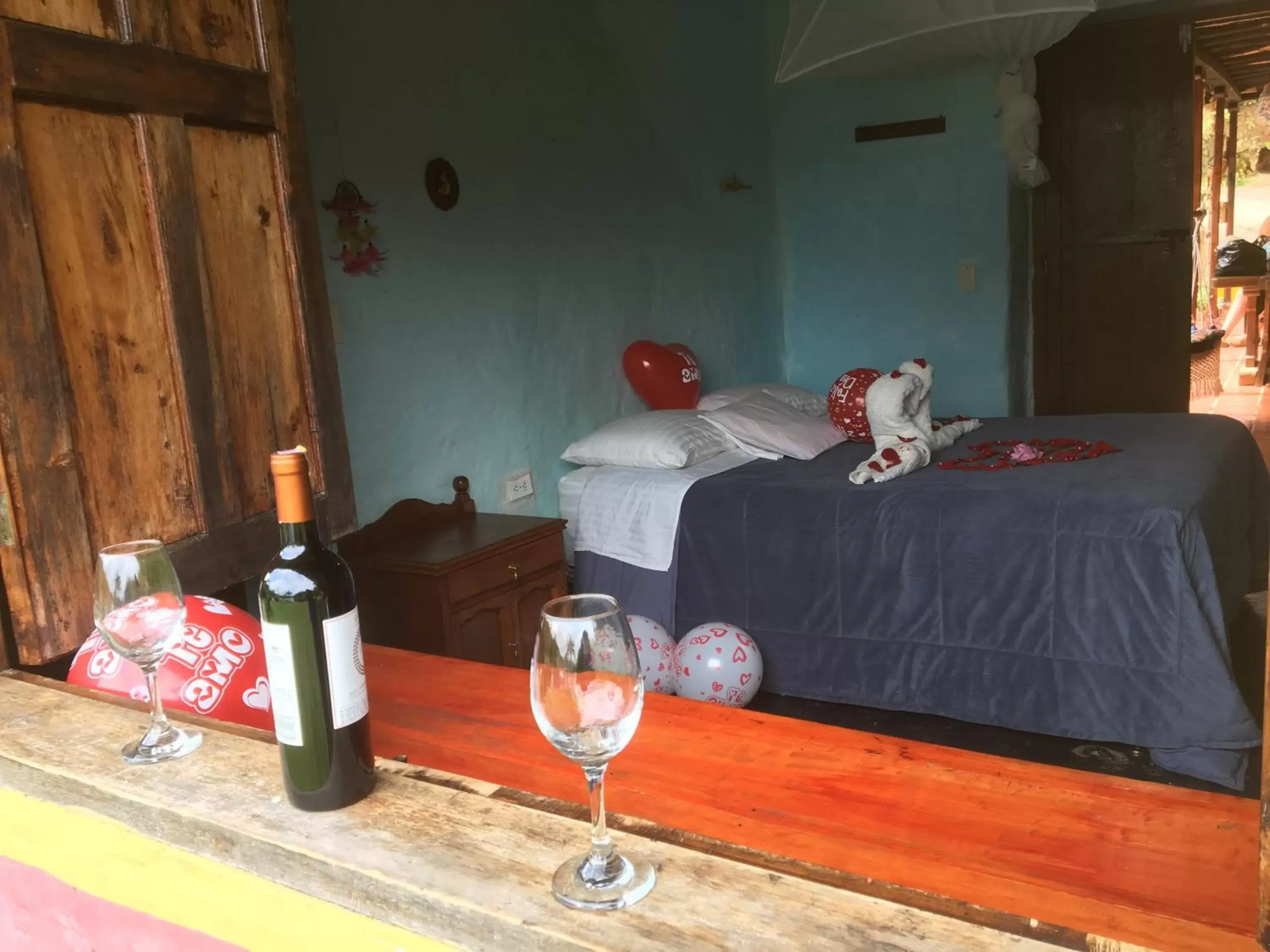 Double or Twin Room with Private Bathroom in Casa finca típica the lake hotel Double or Twin Room with Private Bathroom in Casa finca típica the lake hotel