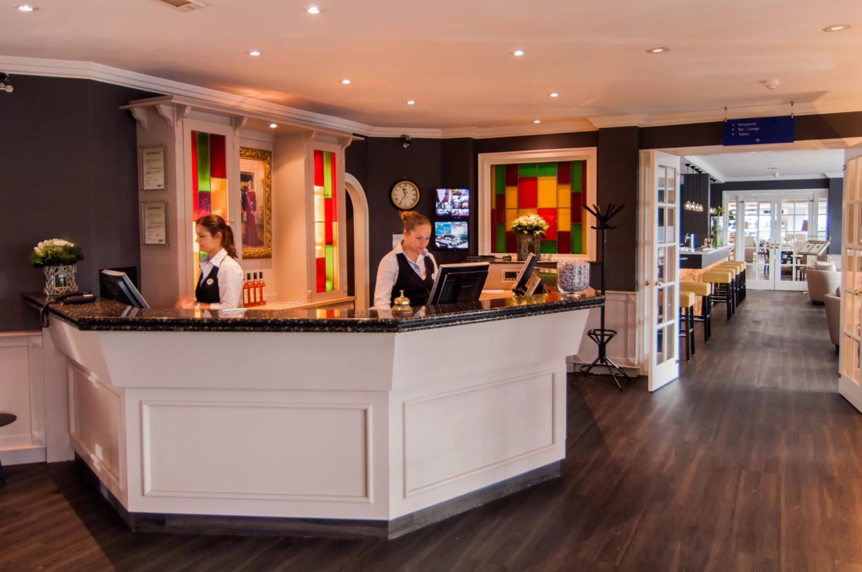 Lobby or reception in Tulip Inn Leiden Centre