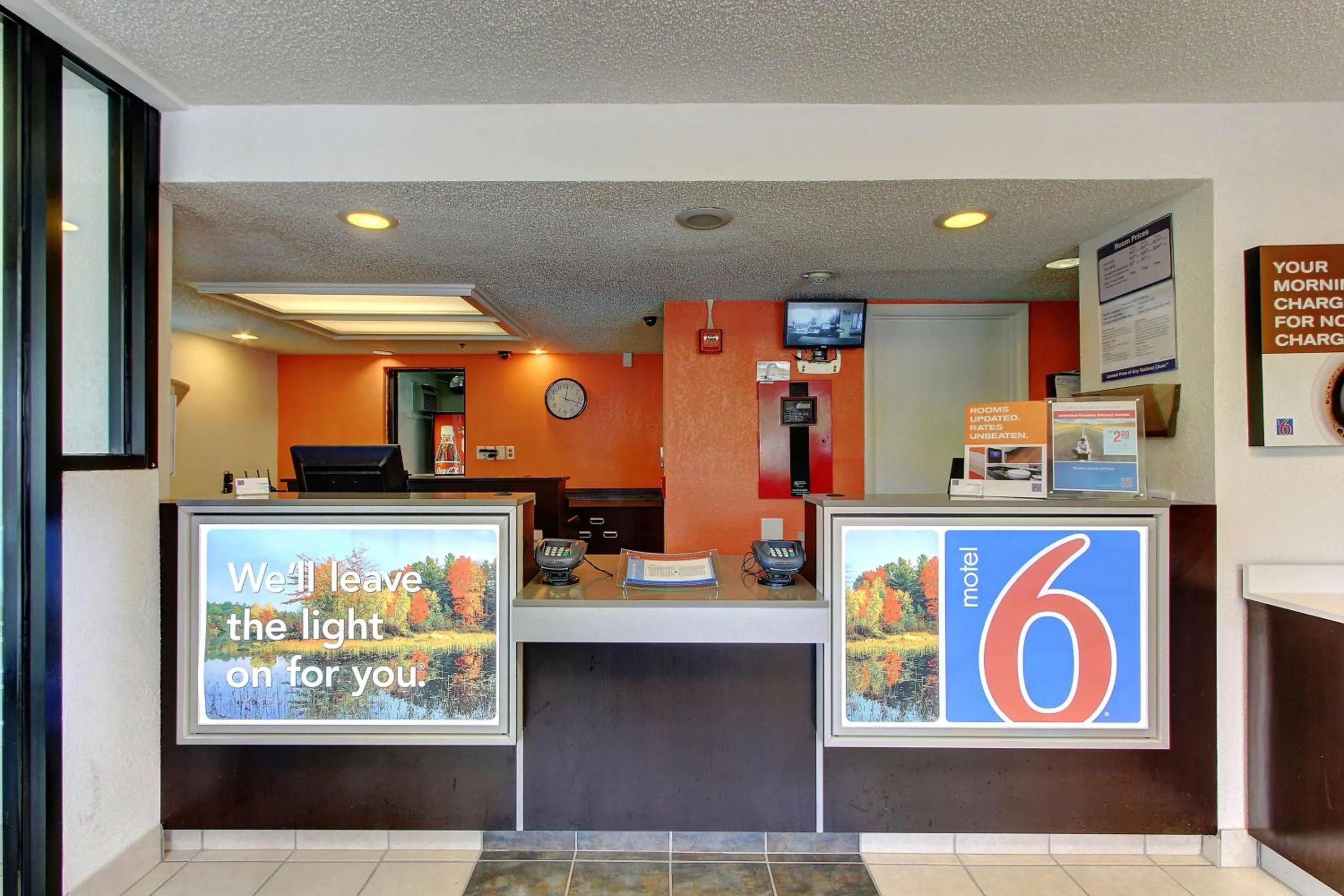 Lobby or reception in Motel 6-York, PA