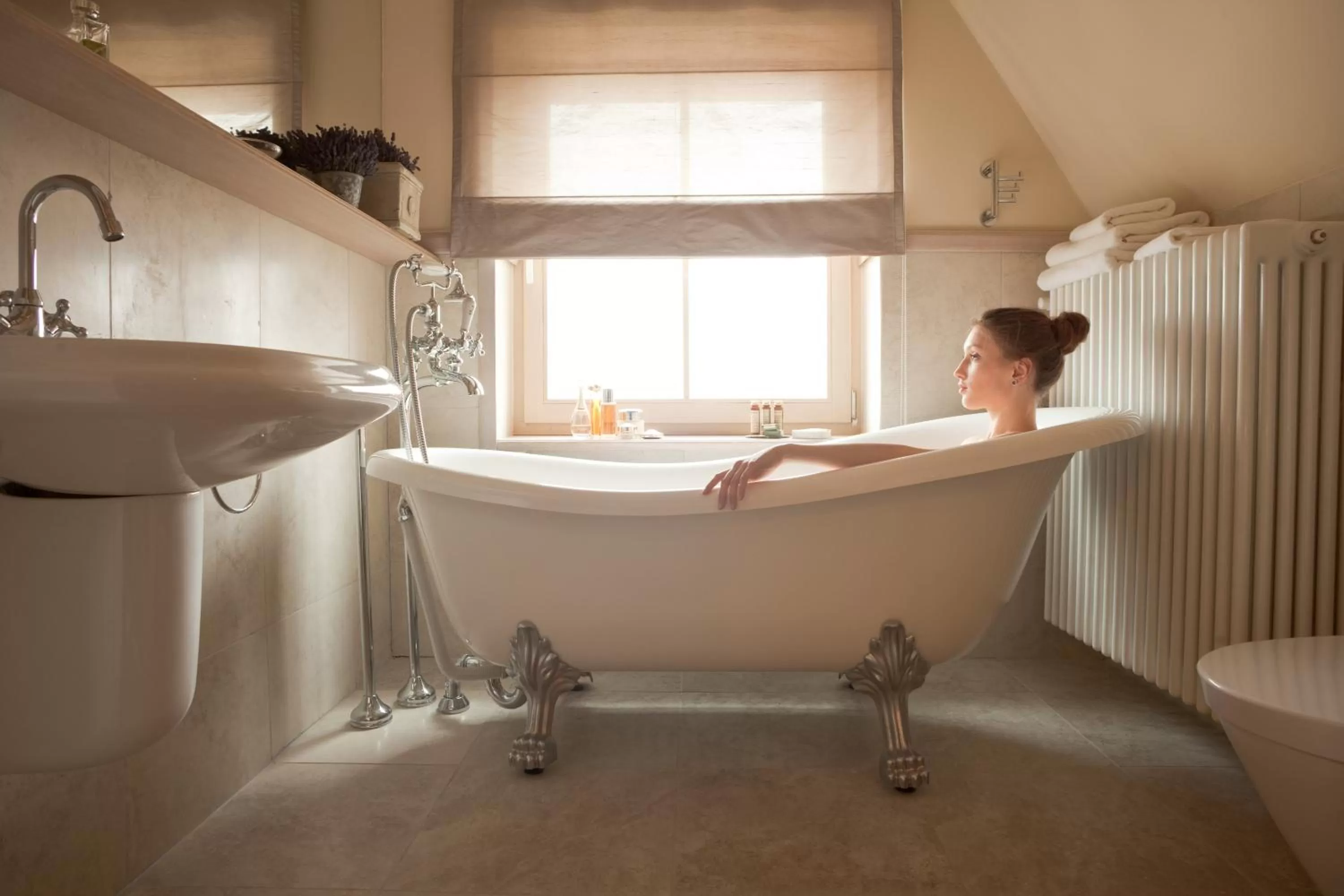 Bathroom in Zamek Topacz