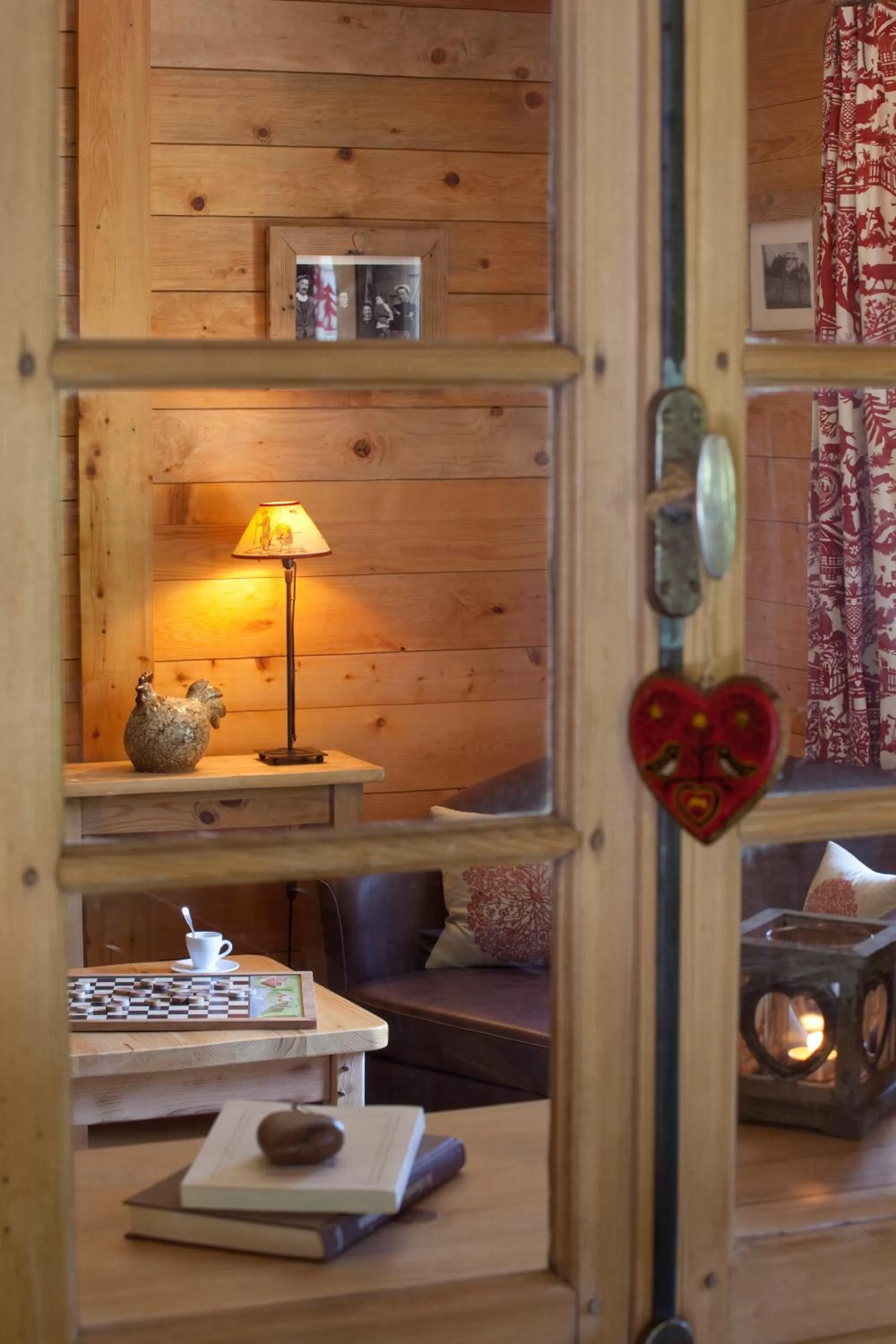 Decorative detail in Hôtel Spa Crychar