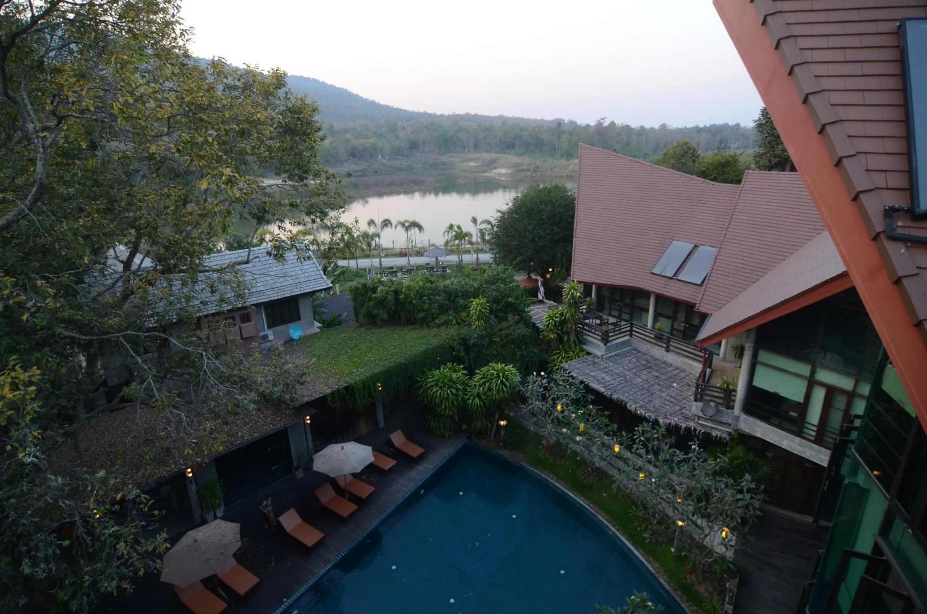 Bird's eye view in Kireethara Boutique Resort