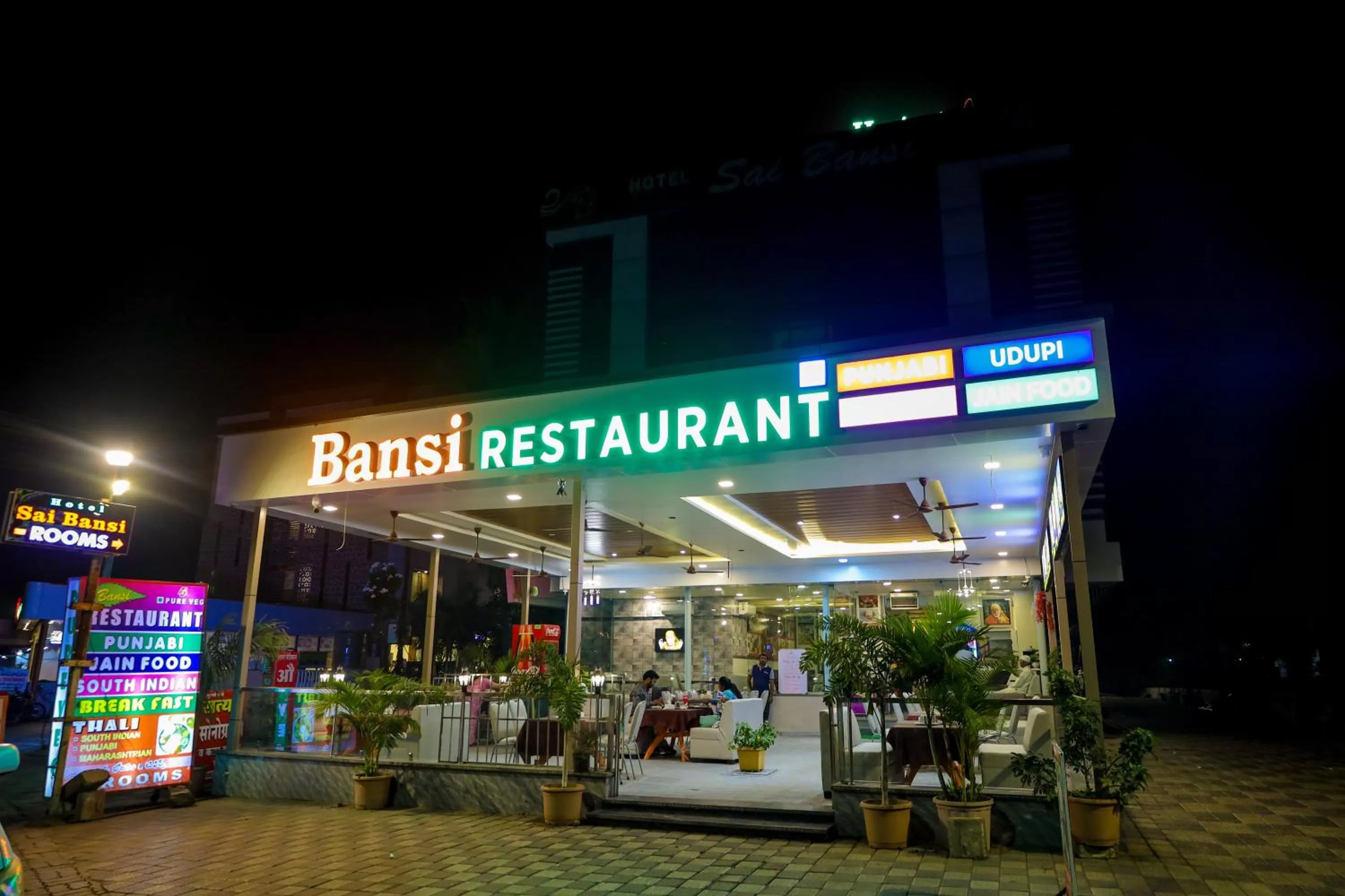 Night in Hotel Sai Bansi