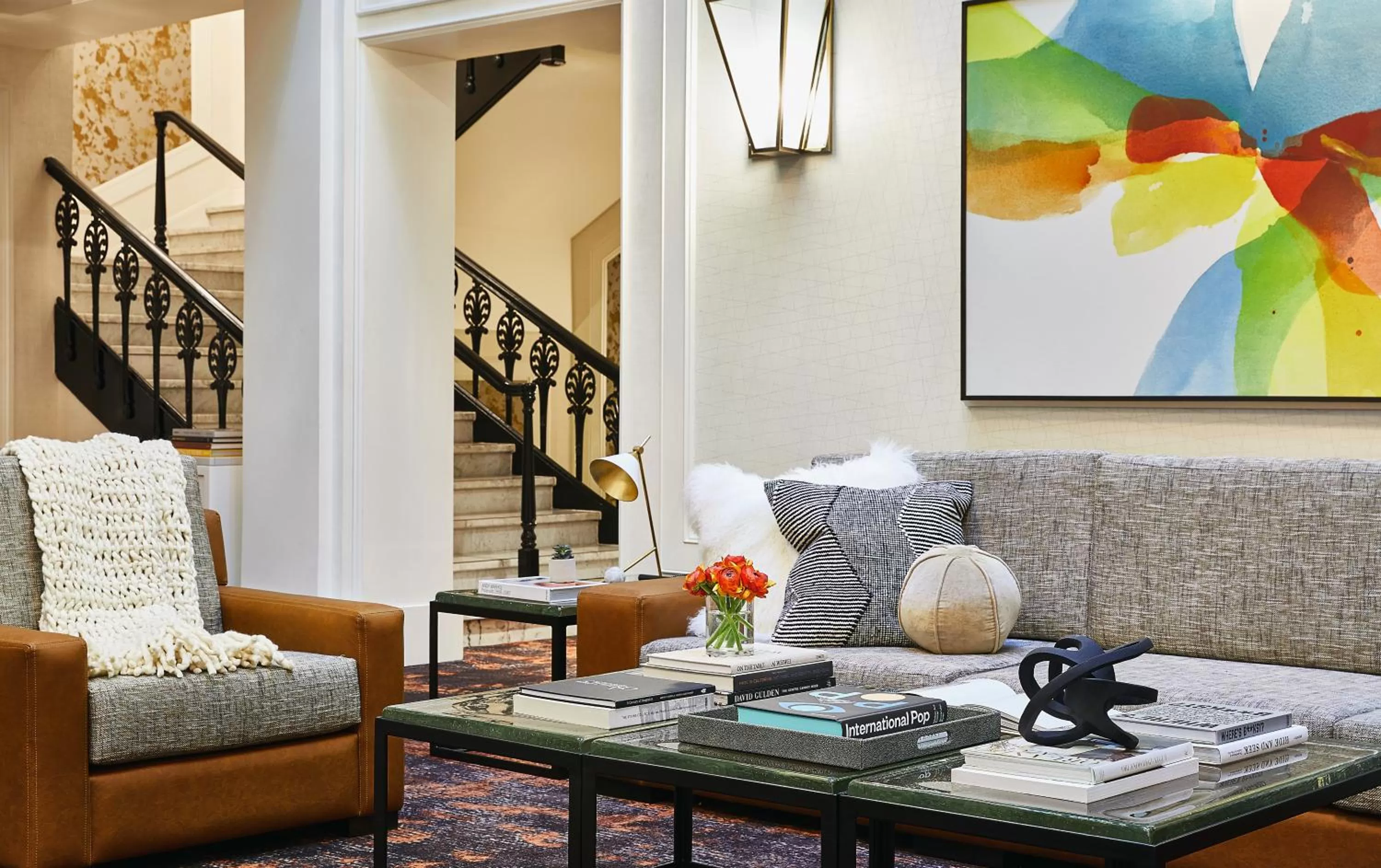 Lobby or reception in Galleria Park Hotel