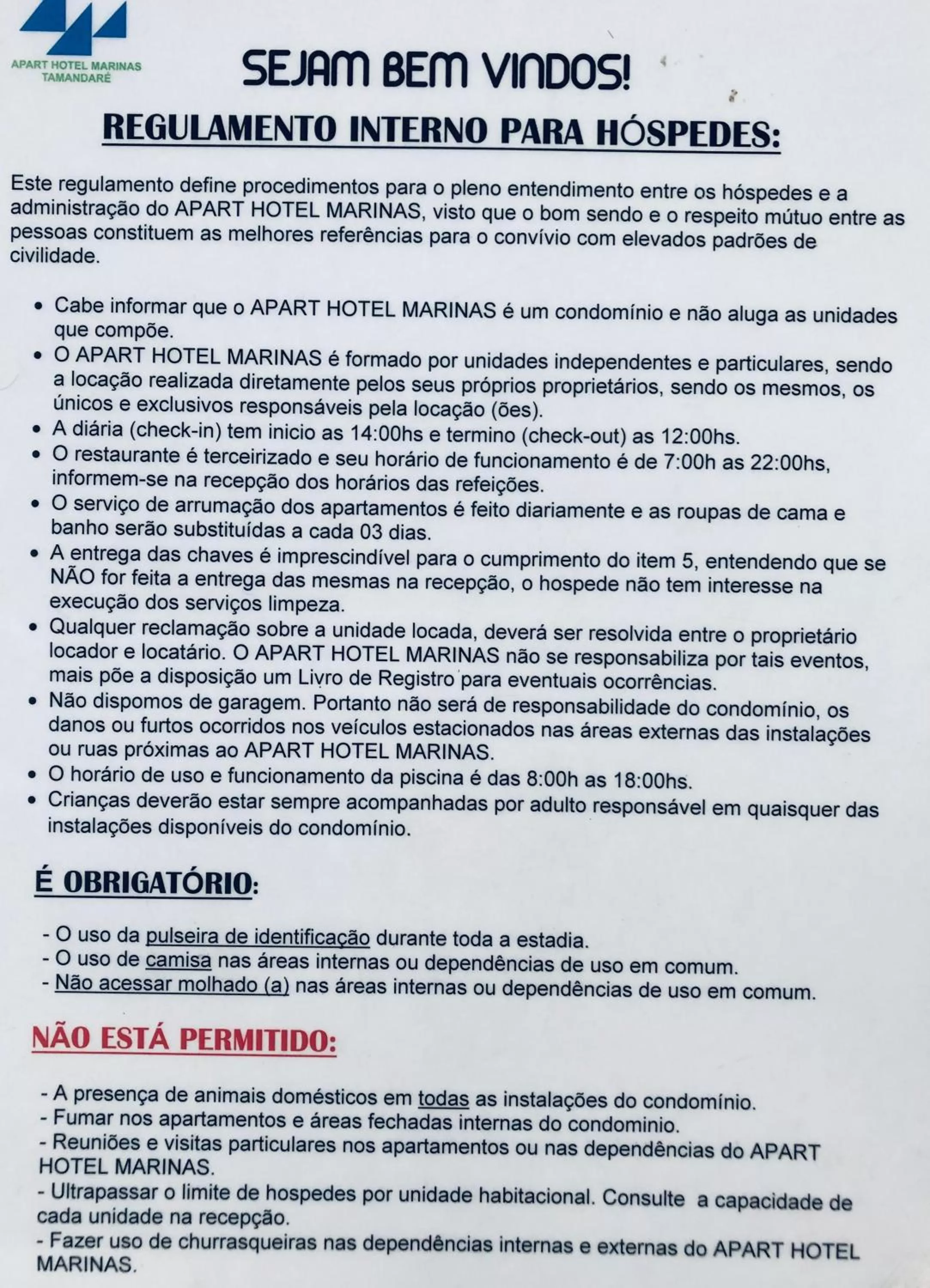 Logo/Certificate/Sign in Praia dos Carneiros apart beira-mar