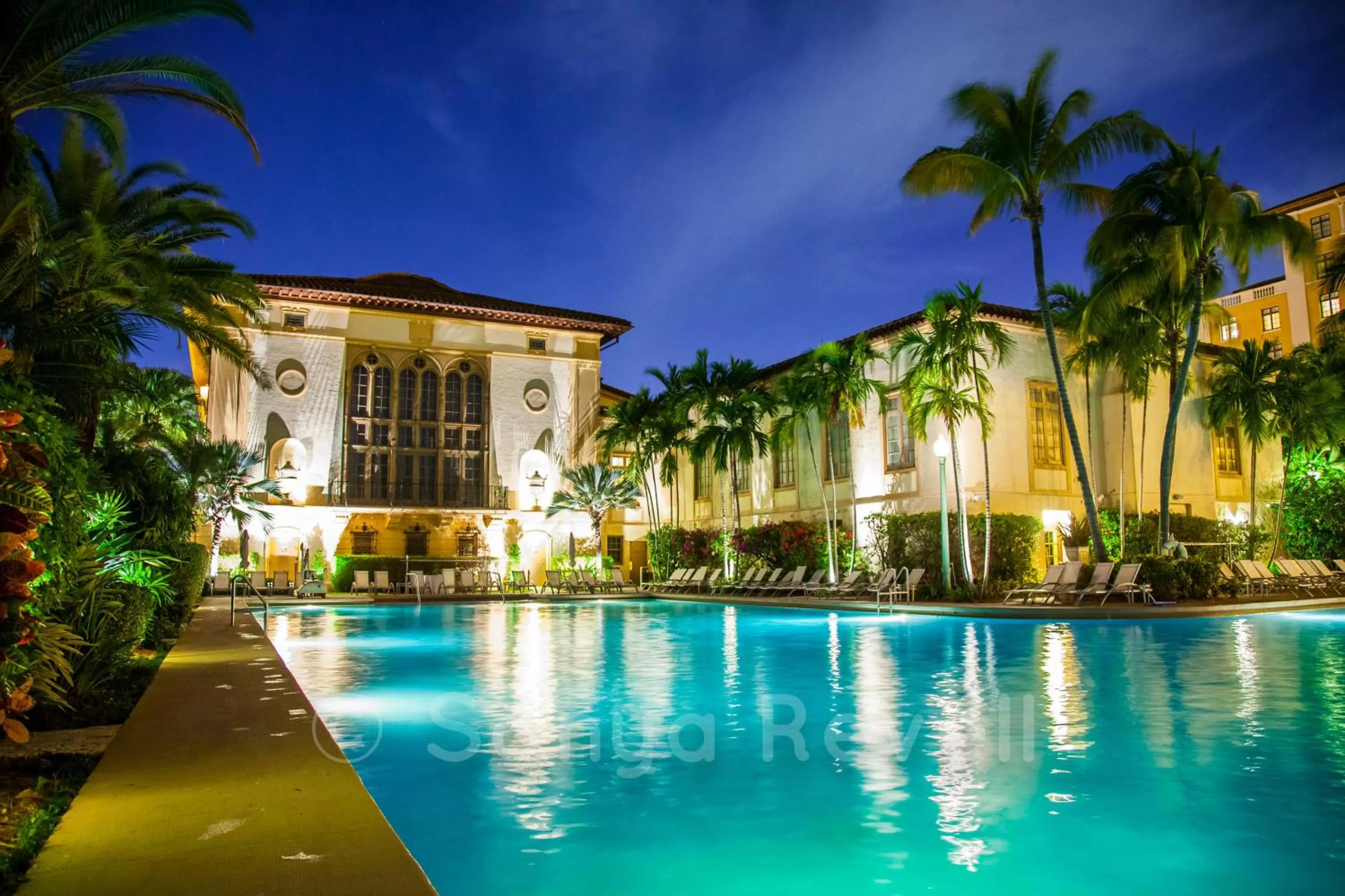 Swimming pool in Biltmore Hotel Miami Coral Gables