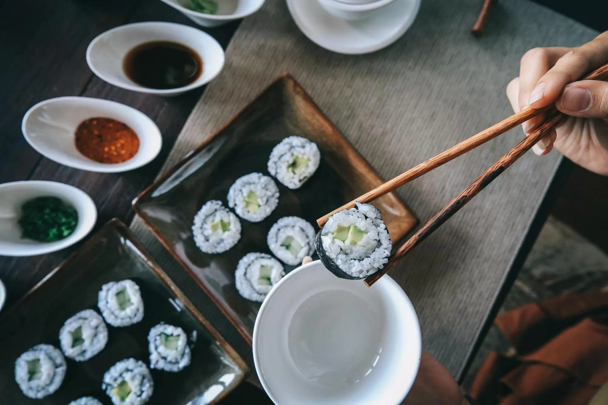 Food and drinks in Kuwarasan A Pramana Experience