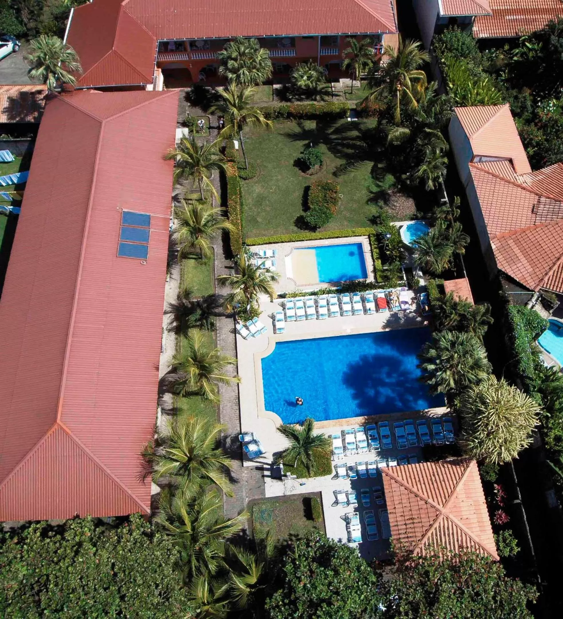 Bird's eye view in Apartotel Flamboyant