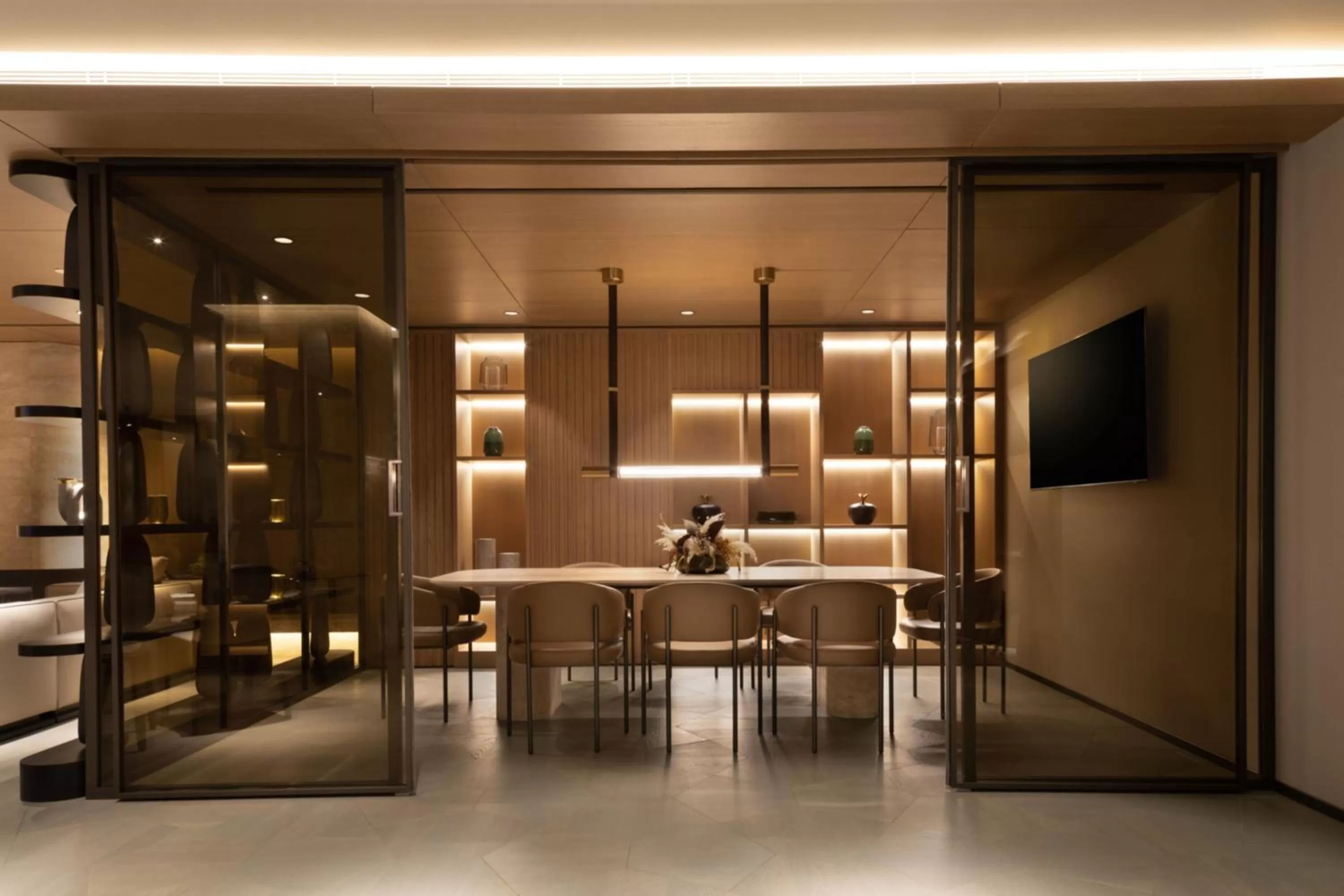 Living room in Marriott Executive Apartments Istanbul Fulya