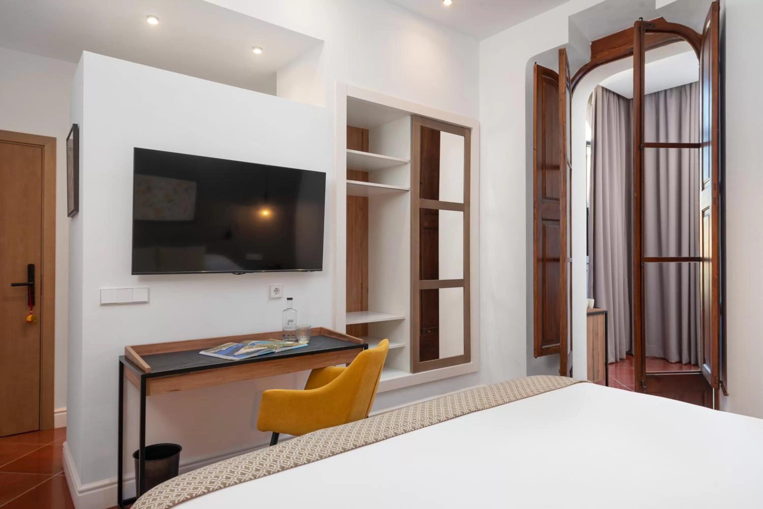 Bedroom, Bed in Hotel Can Quetglas