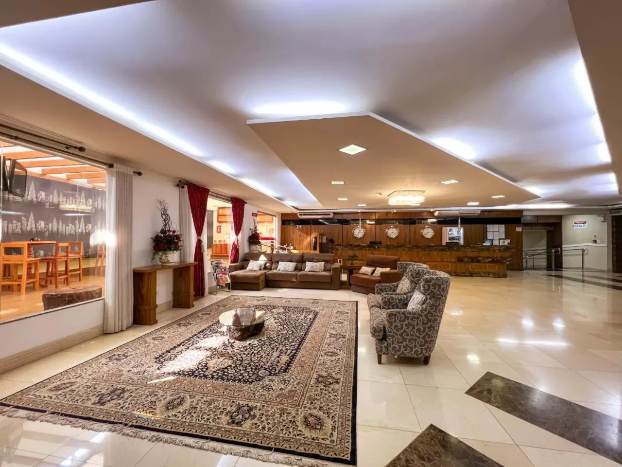 Communal lounge/ TV room in GoldMen Business Cianorte