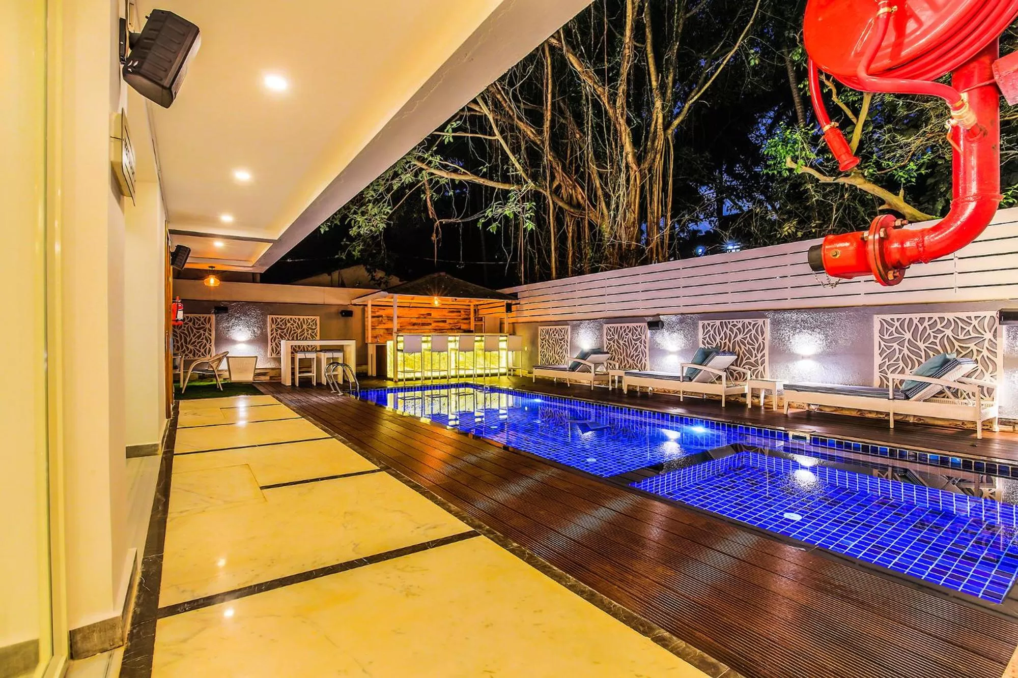 Swimming pool in FabHotel Casa Kiara With Pool Side Bar - Nr Calangute Beach