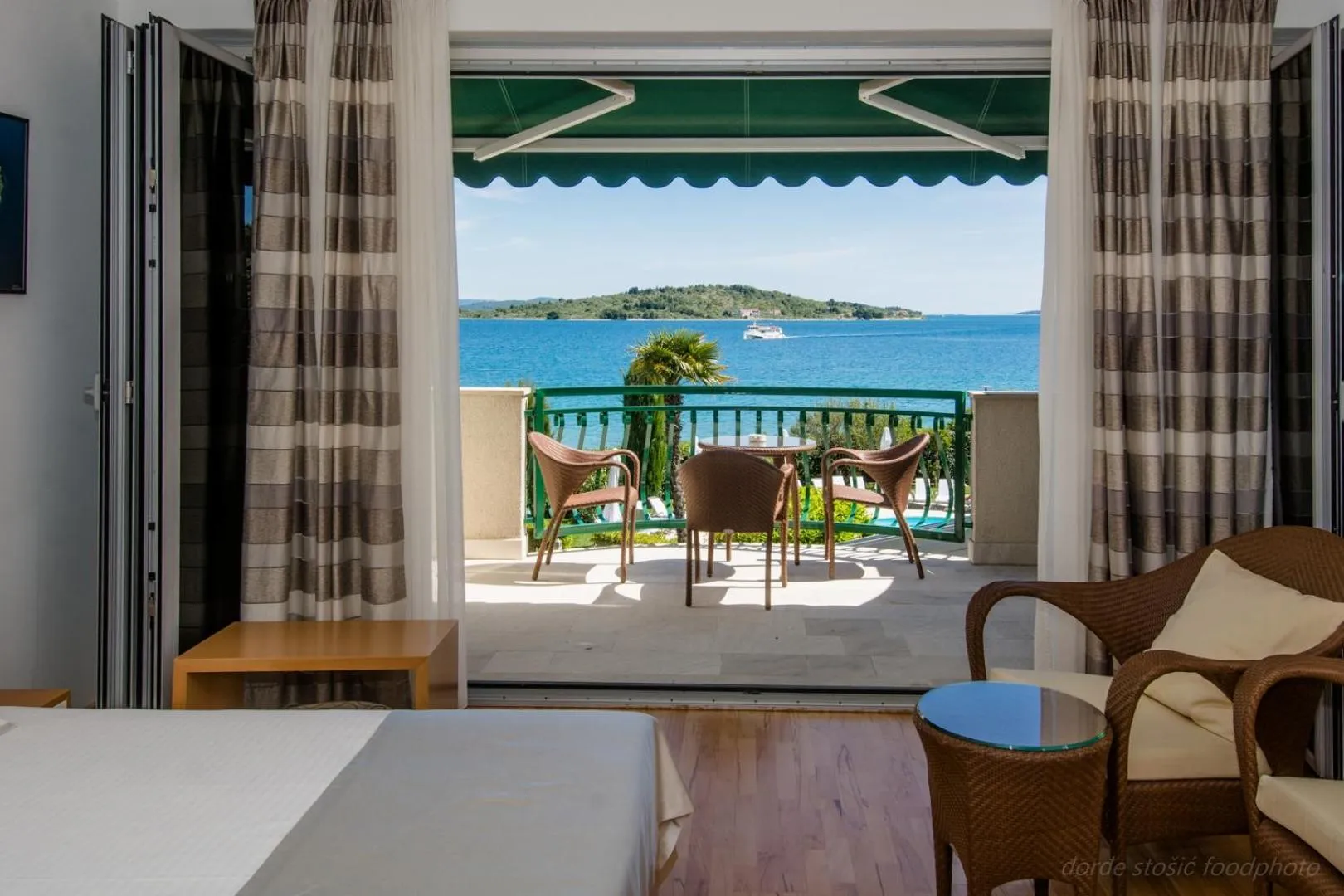 Bed in Hotel Villa Radin