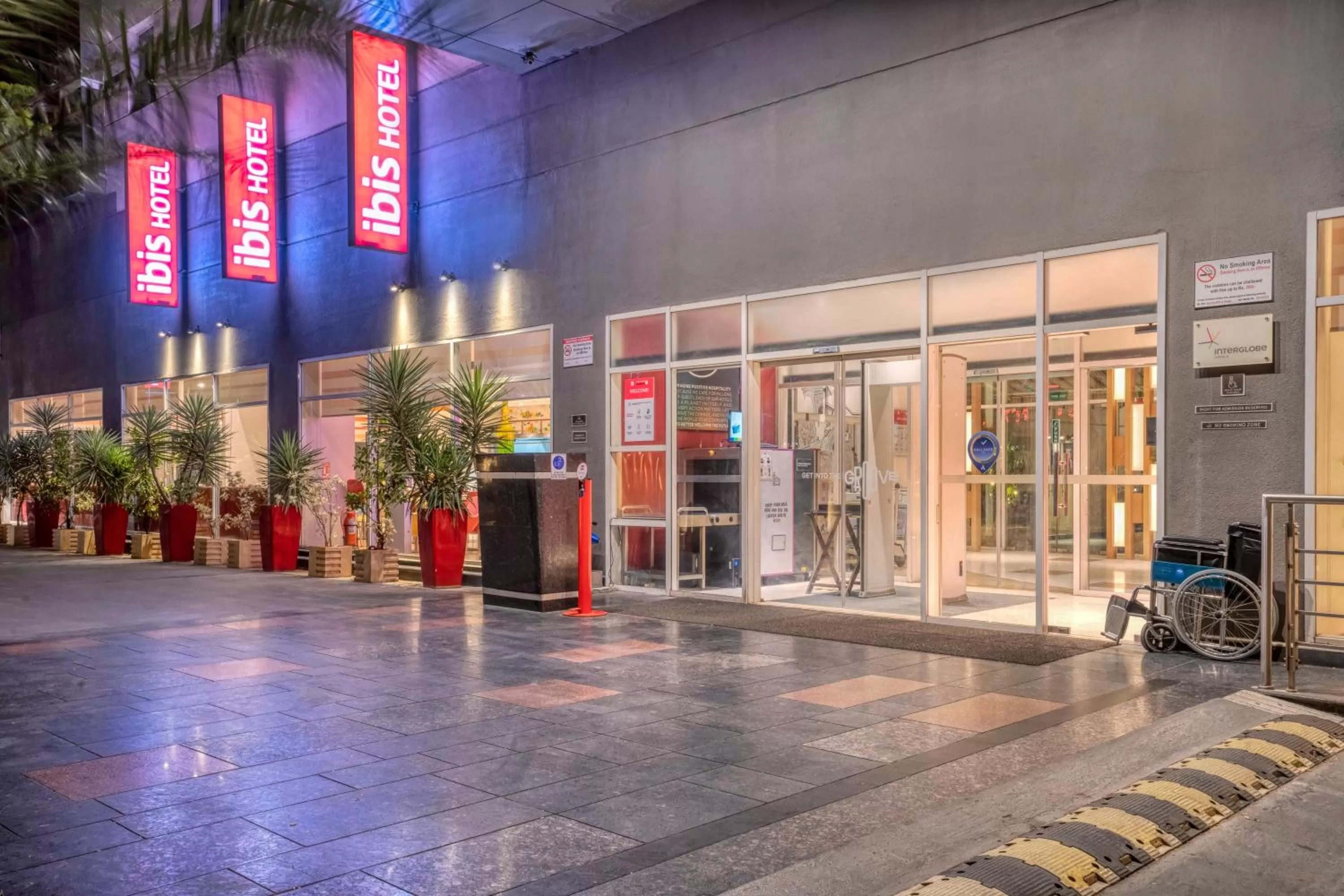 Facade/entrance in ibis Hyderabad Hitec City - An Accor Brand