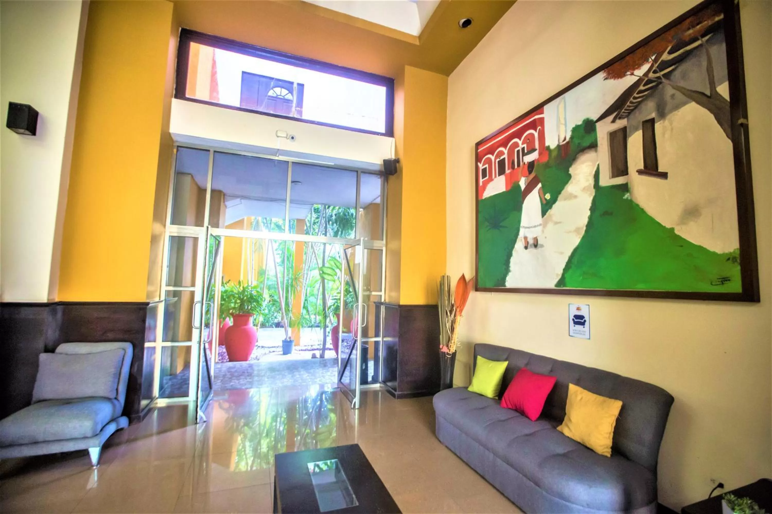 Living room in Hotel Plaza Mirador