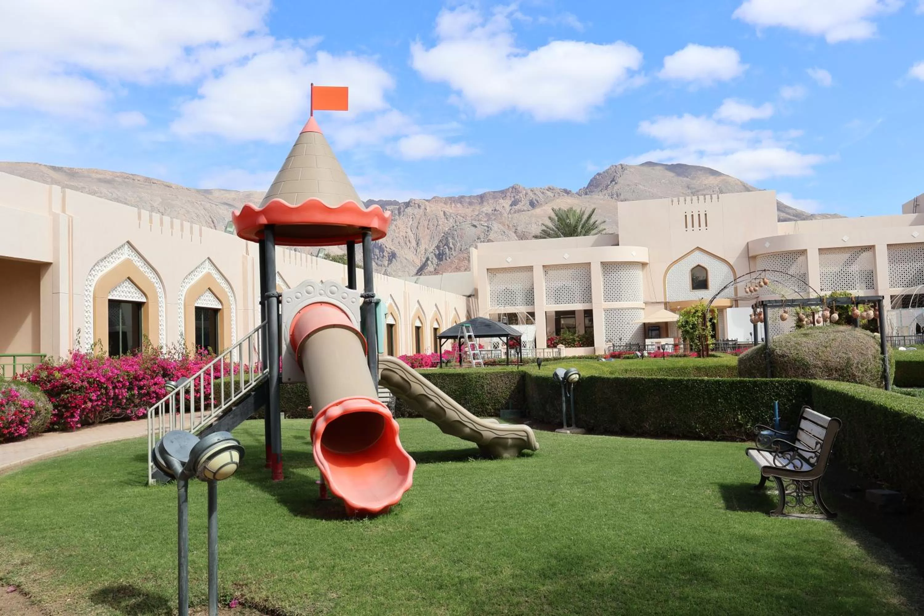 Children play ground in Golden Tulip Nizwa Hotel