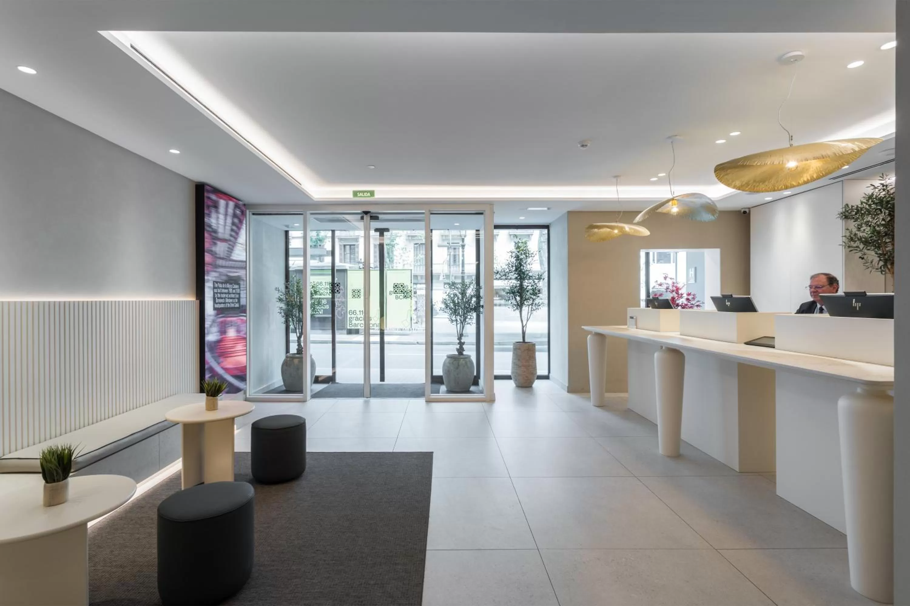 Lobby or reception in Royal Ramblas