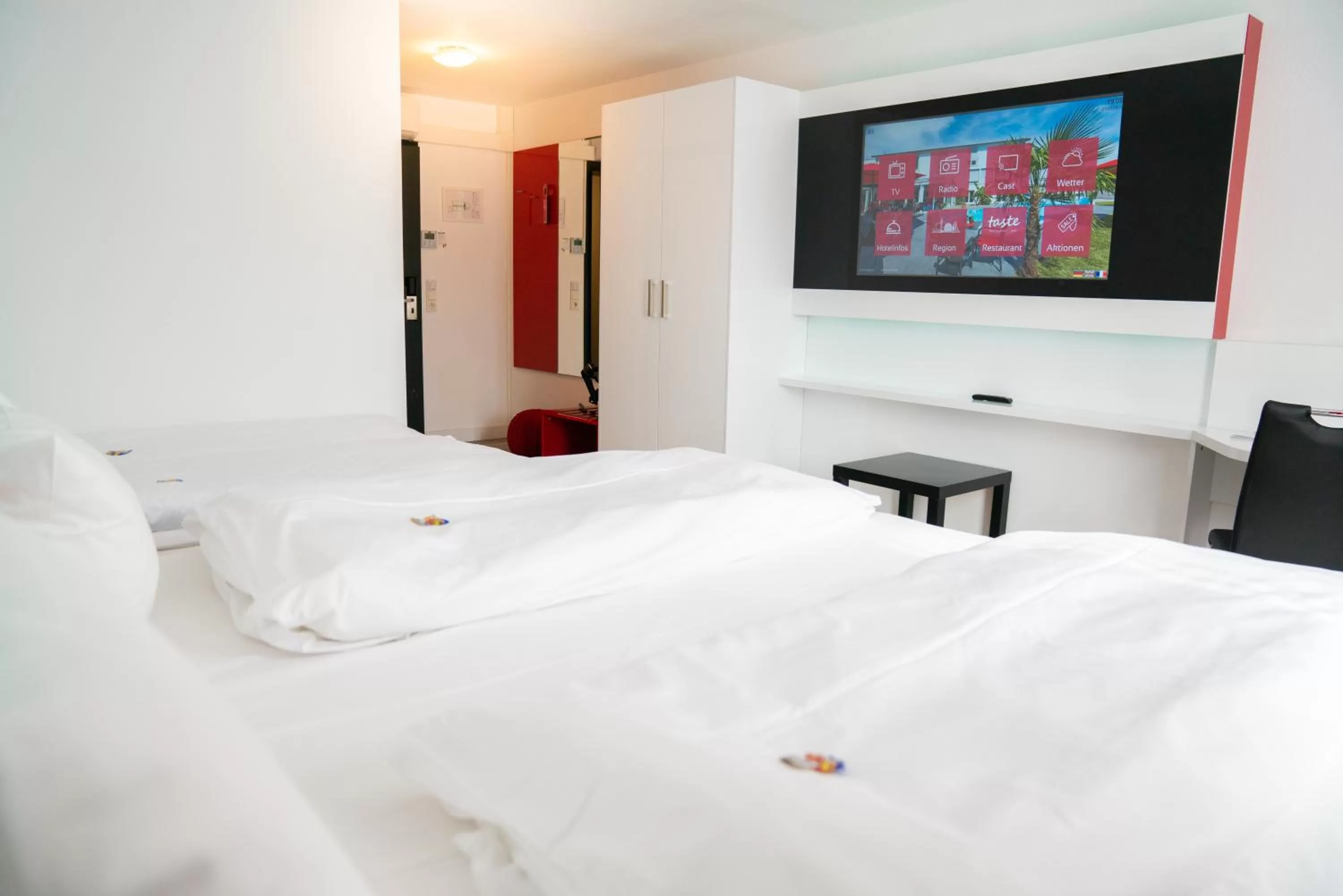 Bedroom, Bed in Hotel Andante Rust