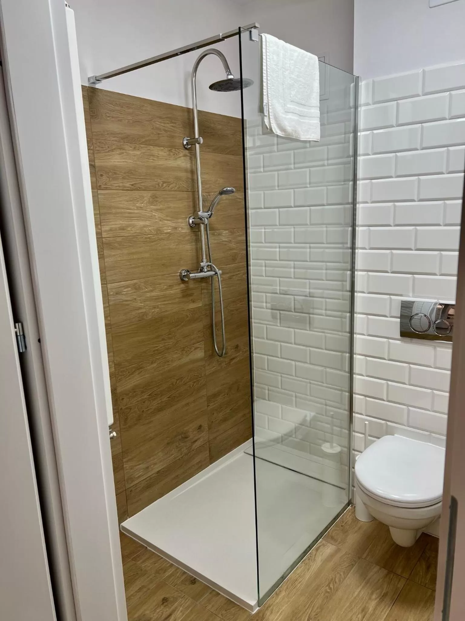 Shower in Hotel 500 W Strykowie