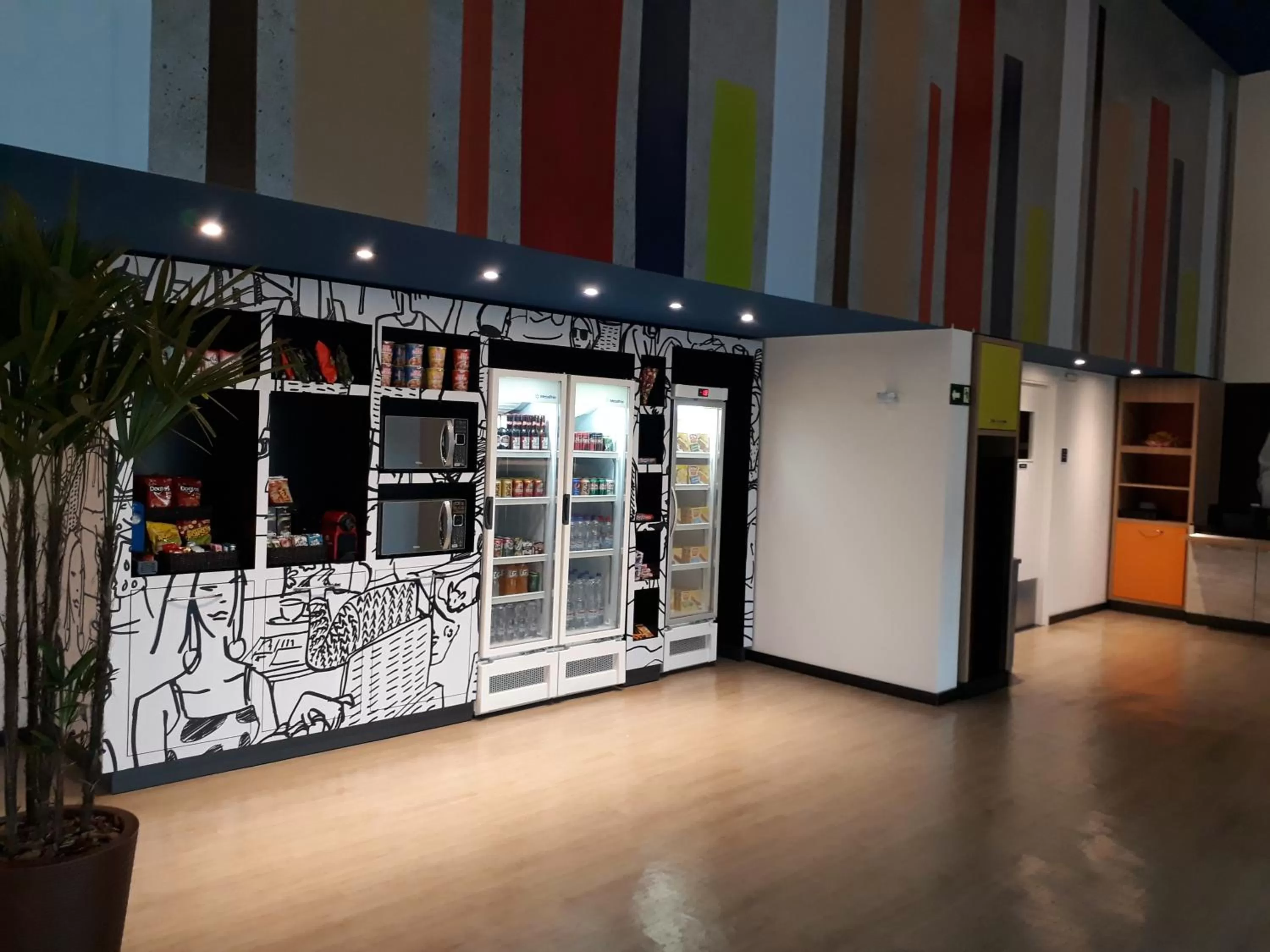 Food and drinks in ibis budget Patos de Minas