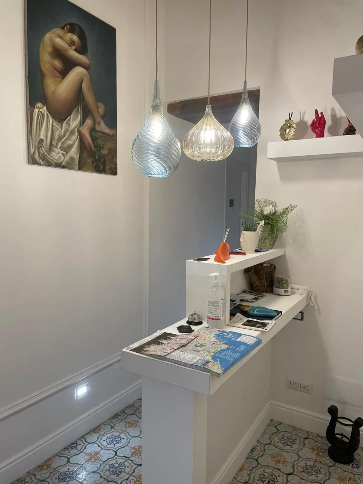 Lobby or reception, Kitchen/Kitchenette in L'Angolo d'o core