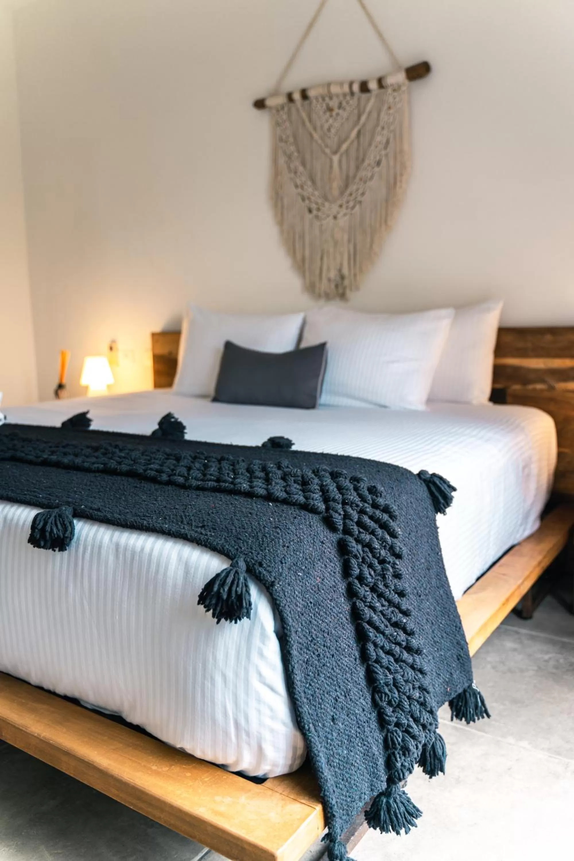 Bed in Panacea Condo Tulum