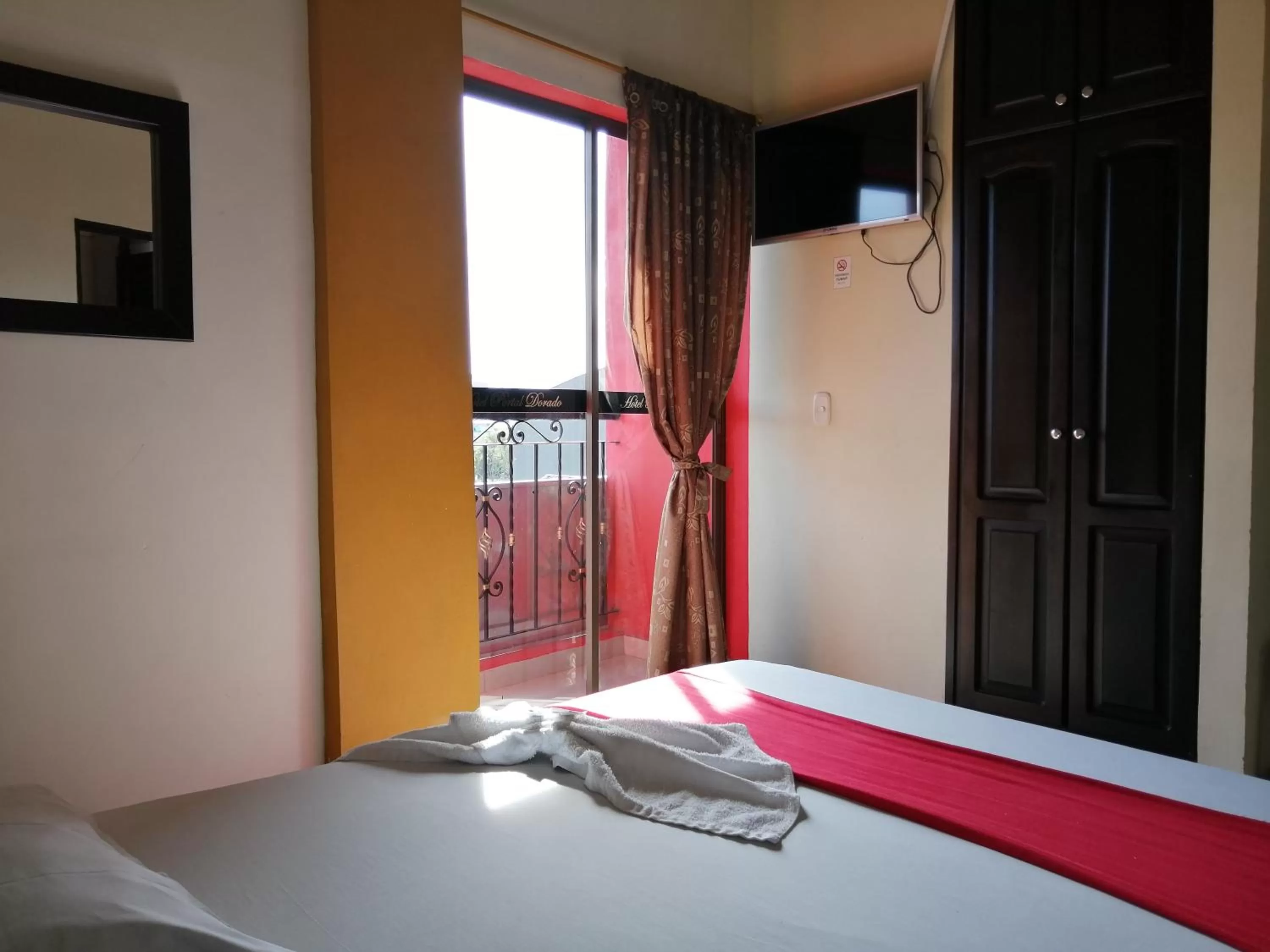 Bed in Hotel Portal Dorado