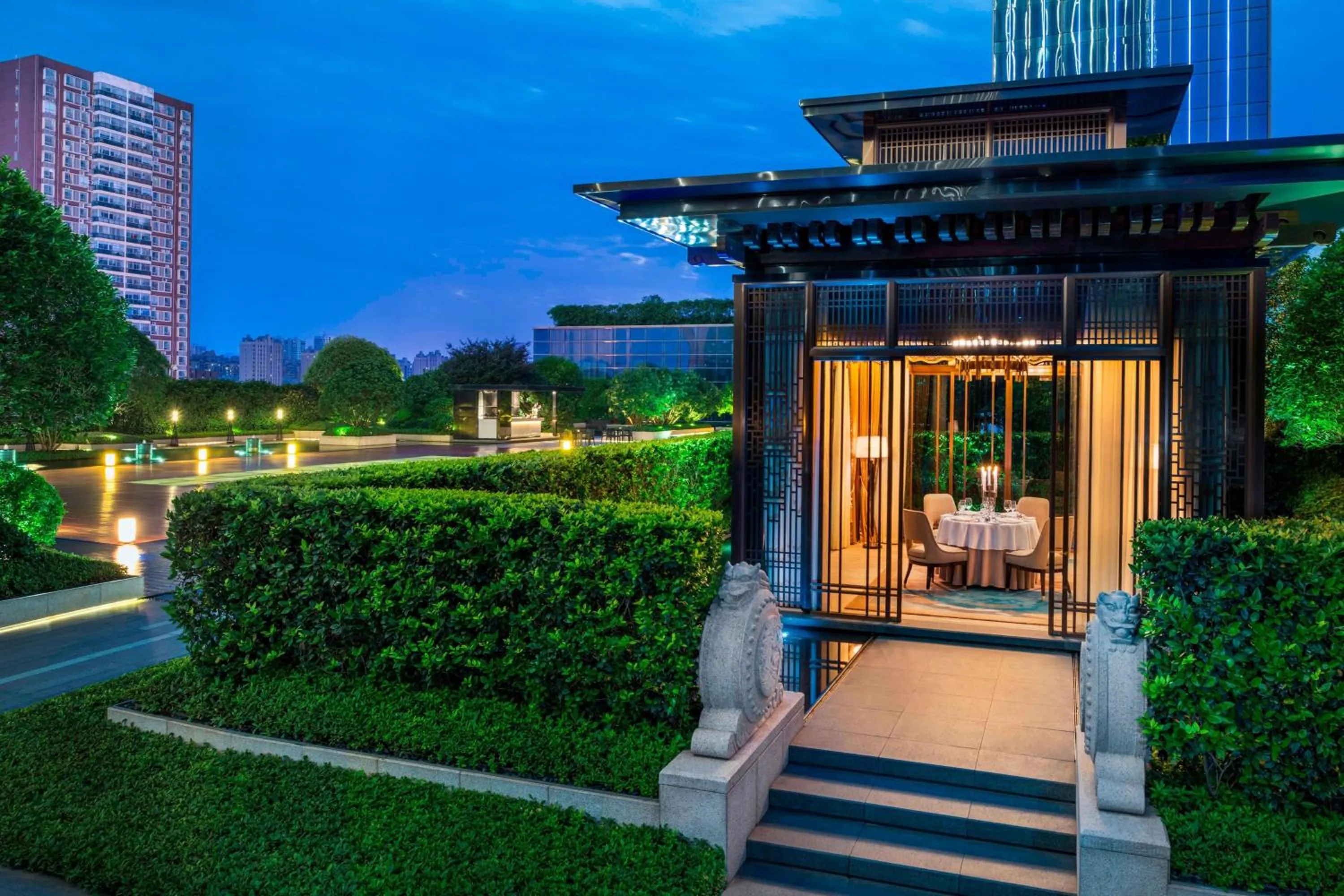 Garden in The St. Regis Changsha