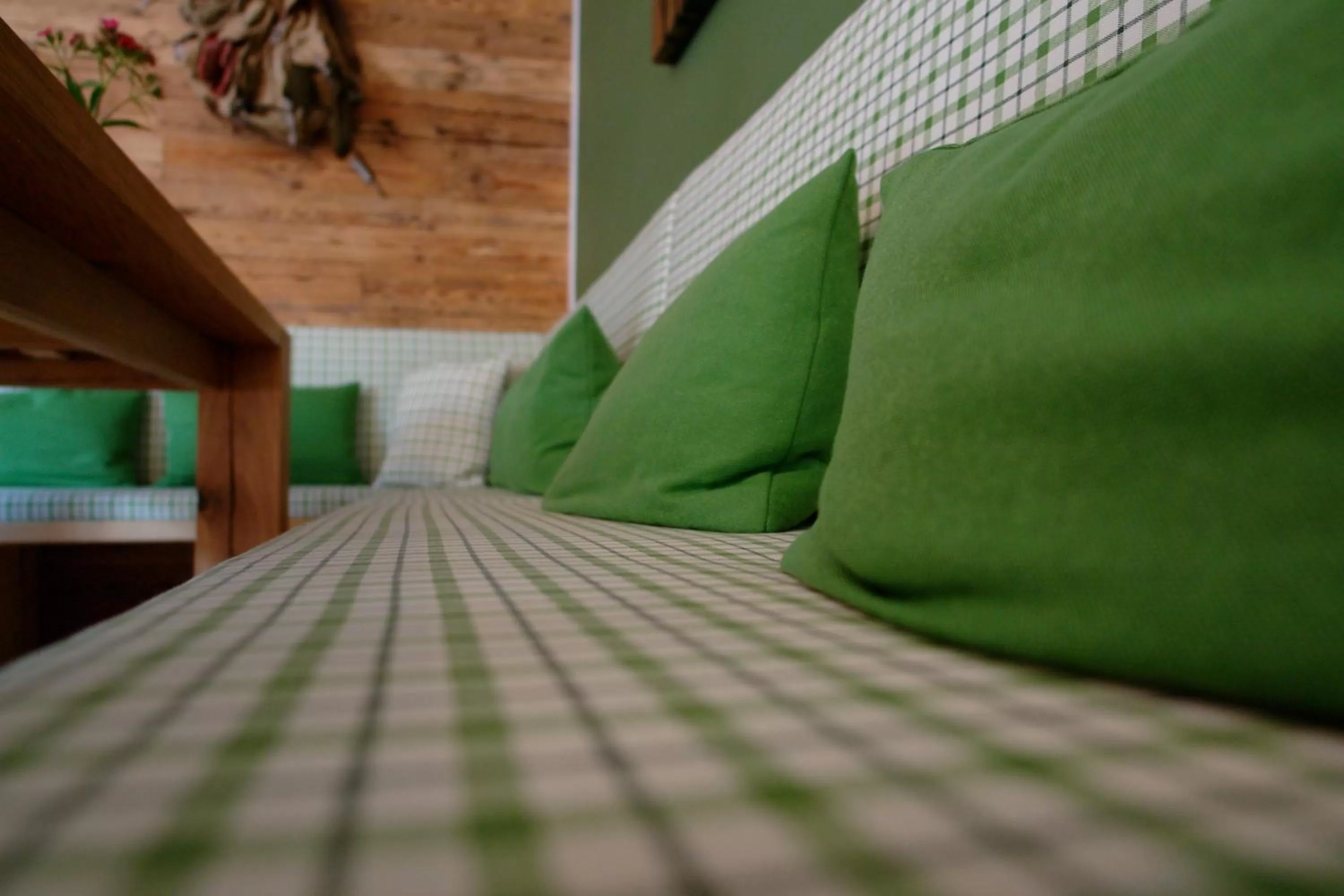 Decorative detail, Bed in Hotel Gamshof