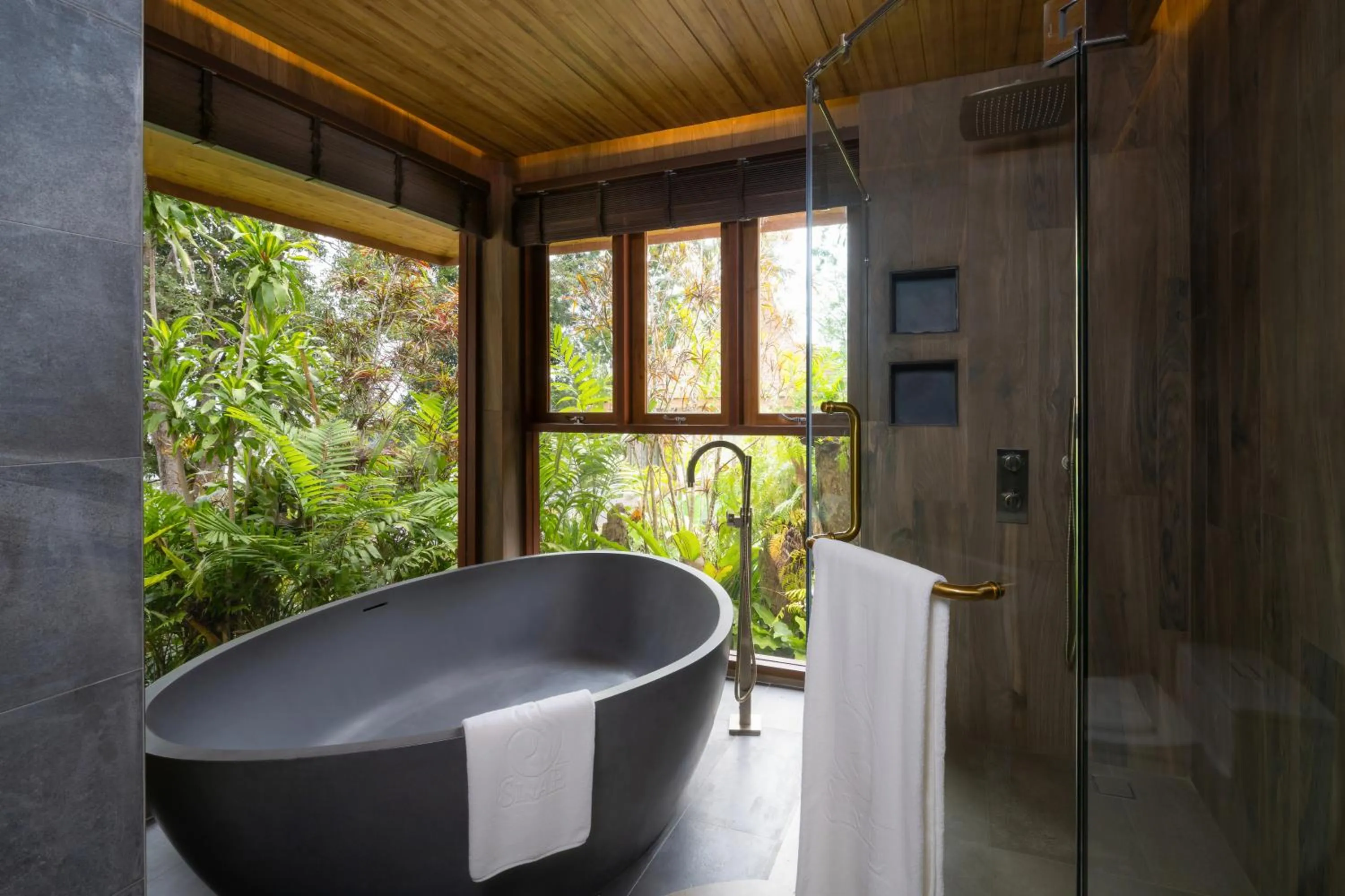 Bathroom in SINAE Phuket Luxury Hotel