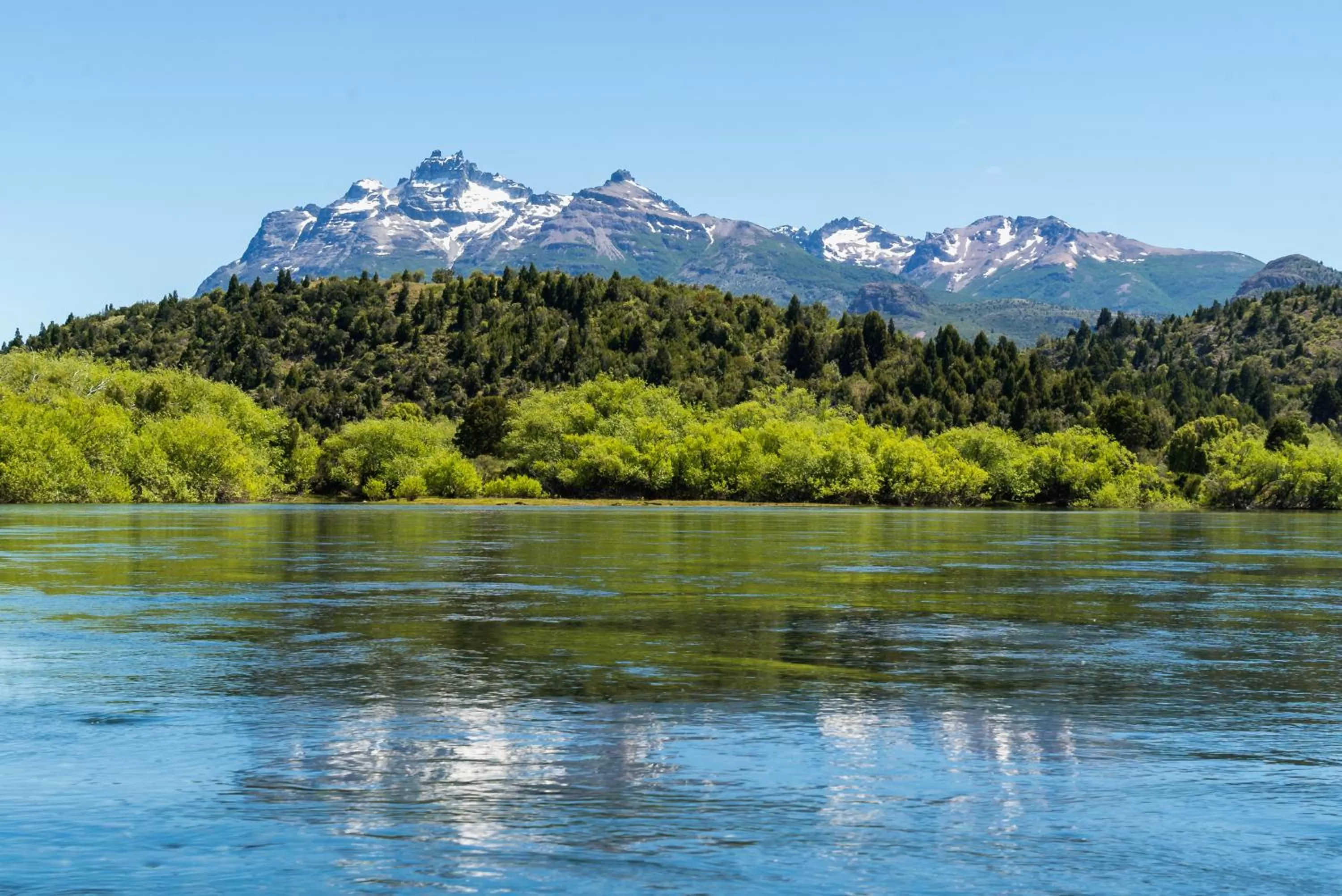 Natural landscape in Challhuaquen Lodge