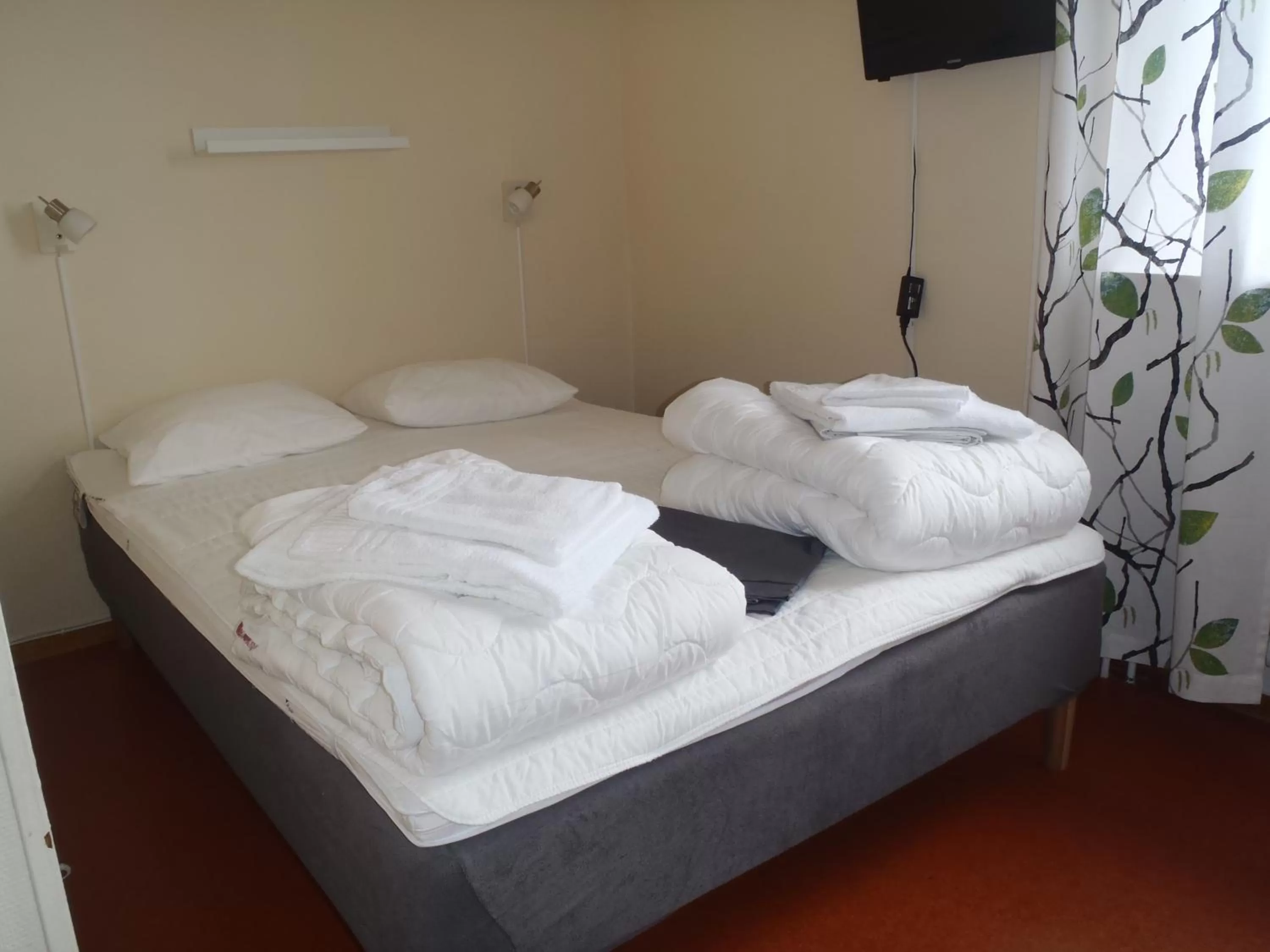 Bed in STF Malmfältens Folkhögskola