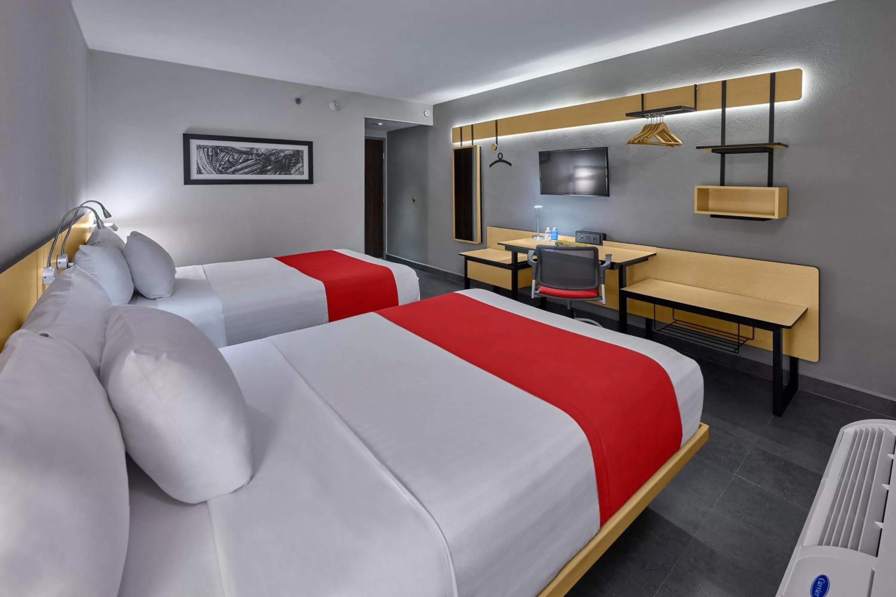 Bedroom, Bed in City Express by Marriott Veracruz