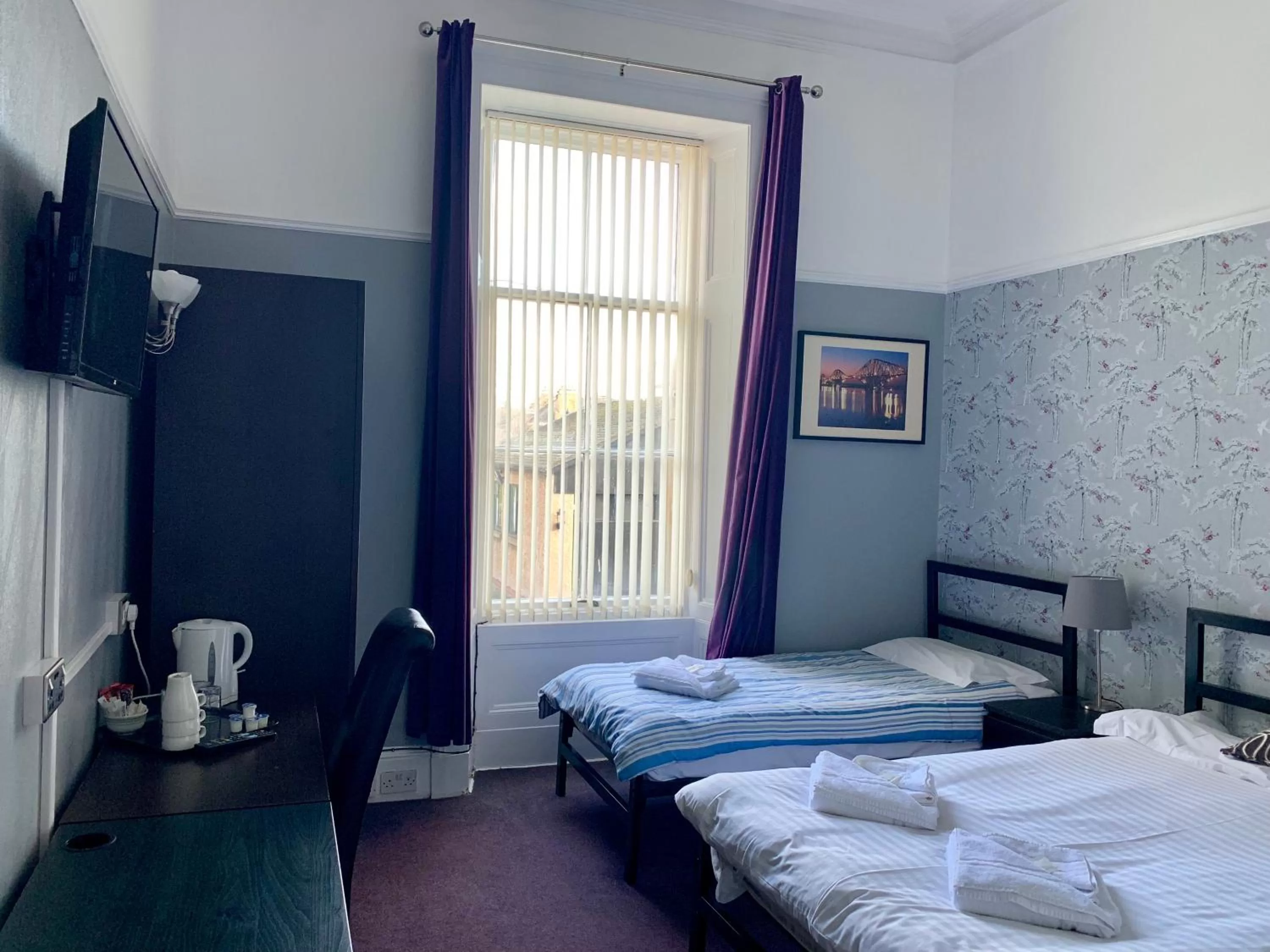 Bedroom, Bed in Northumberland Hotel