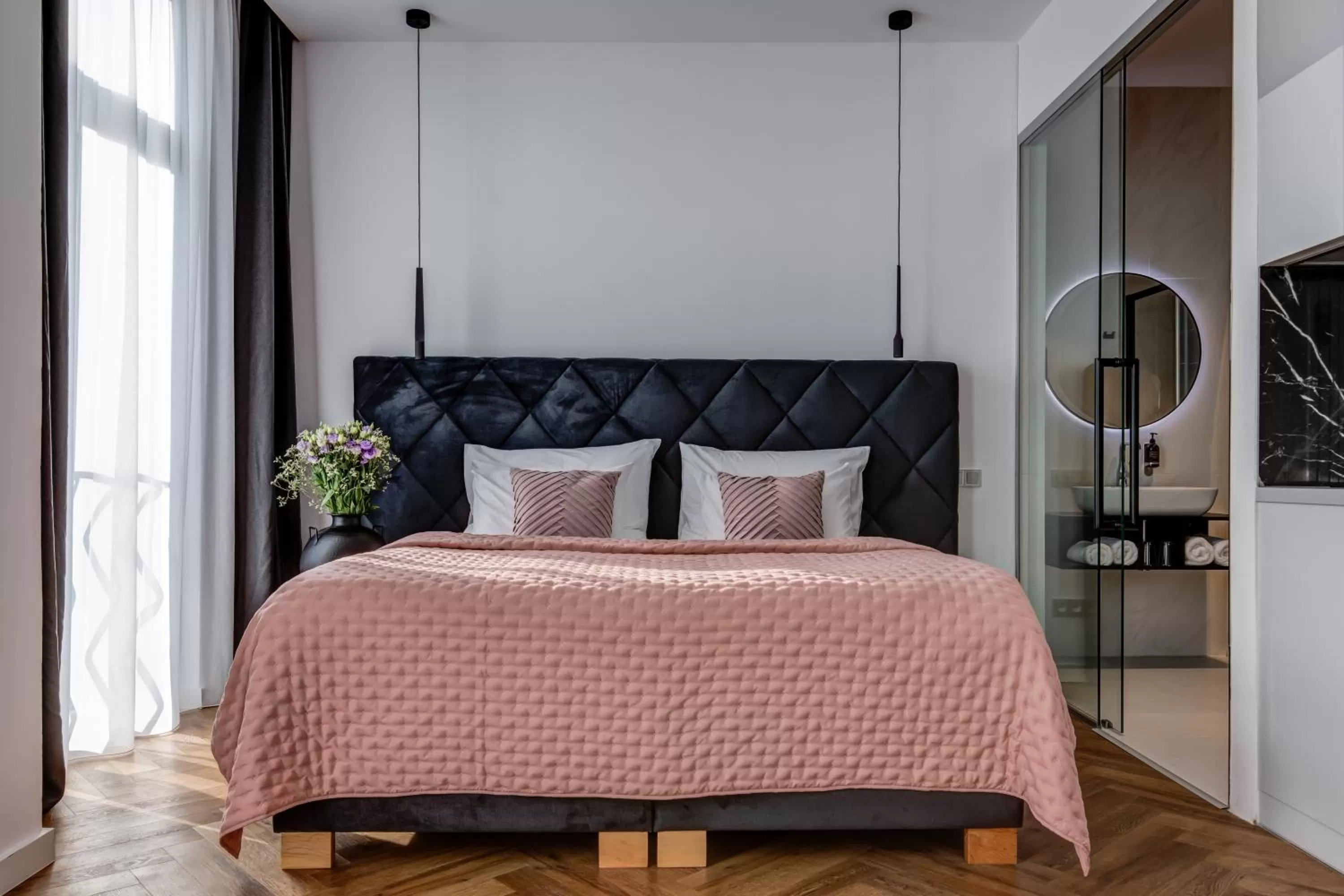 Bed in Hotel Central Park