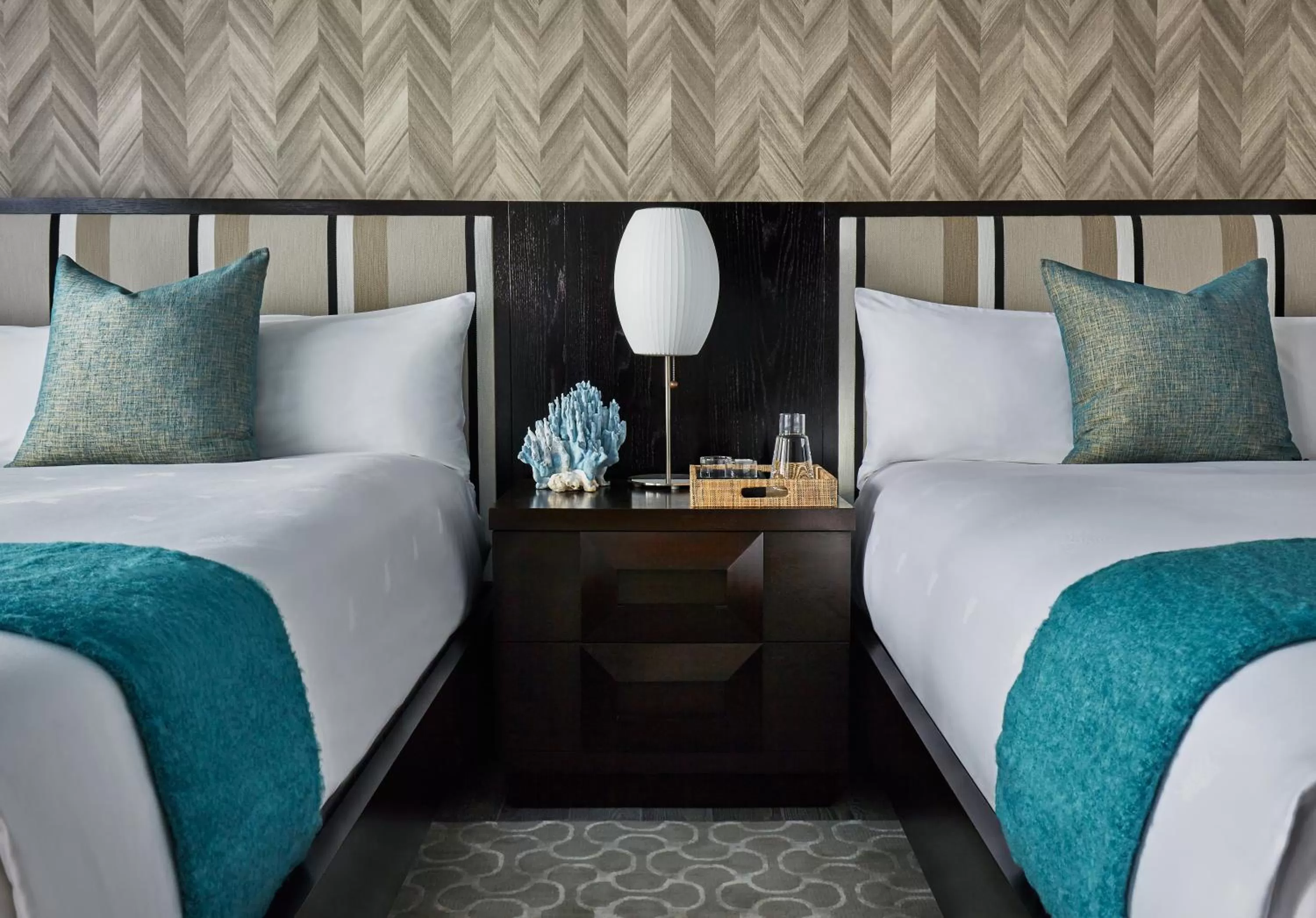 Bed in Fairmont Miramar Hotel & Bungalows