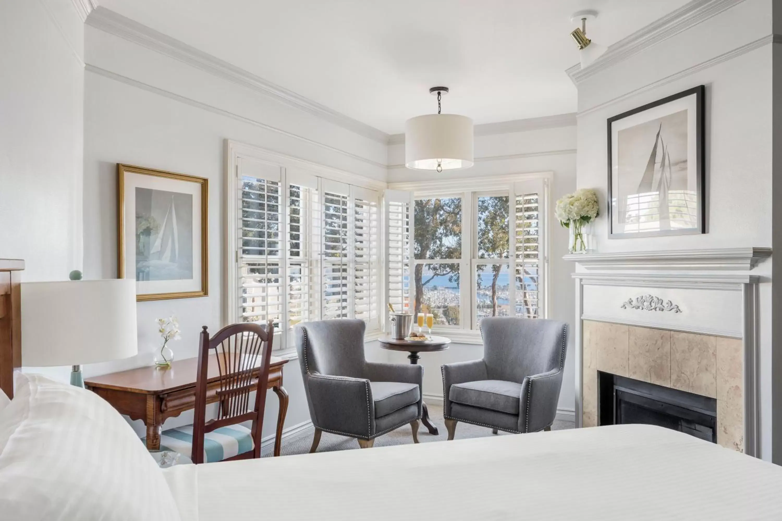 Harbor King - Partial View No Balcony in Blue Lantern Inn, A Four Sisters Inn Harbor King - Partial View No Balcony in Blue Lantern Inn, A Four Sisters Inn