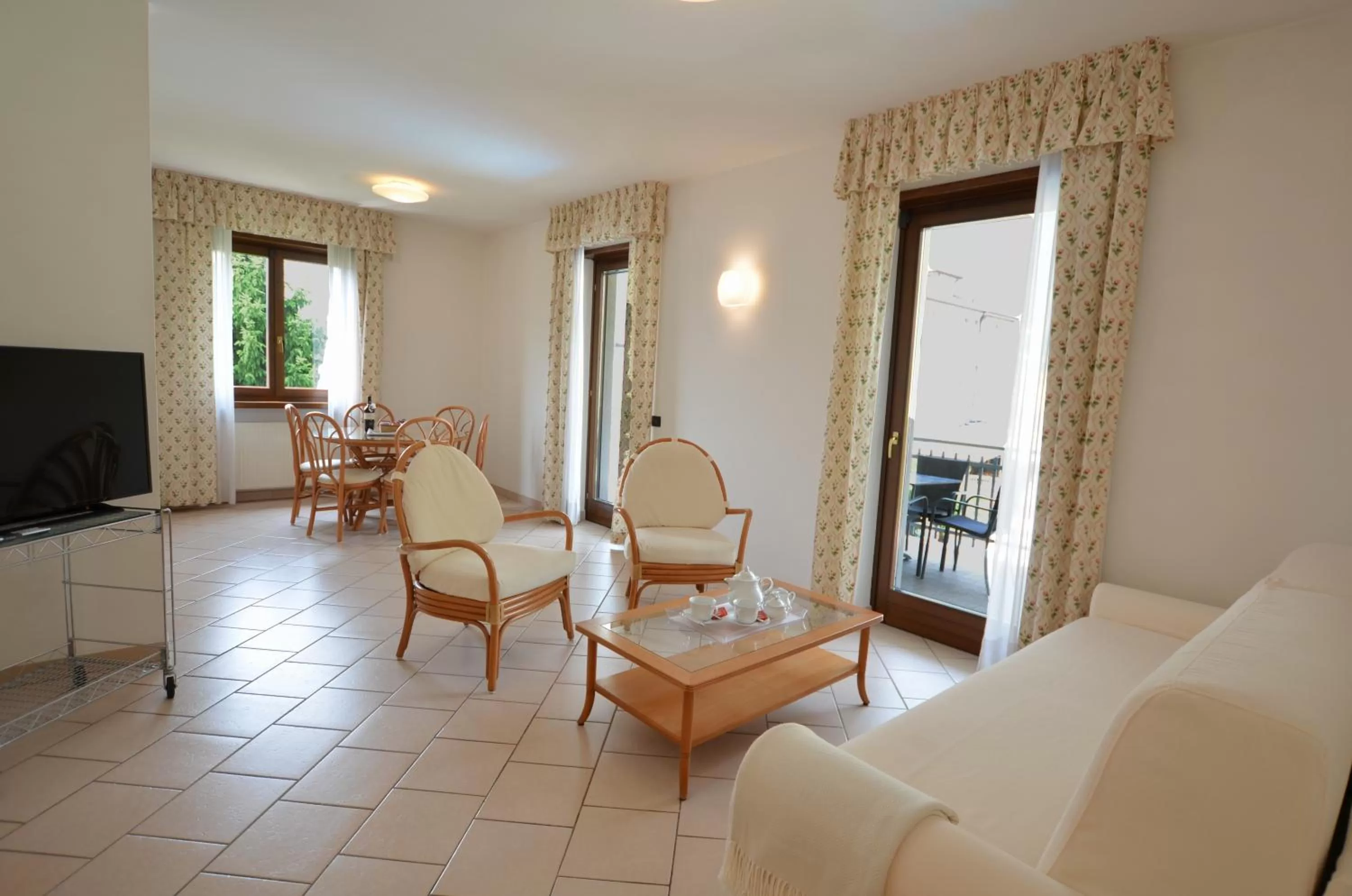 Living room in Residence Alle Palme