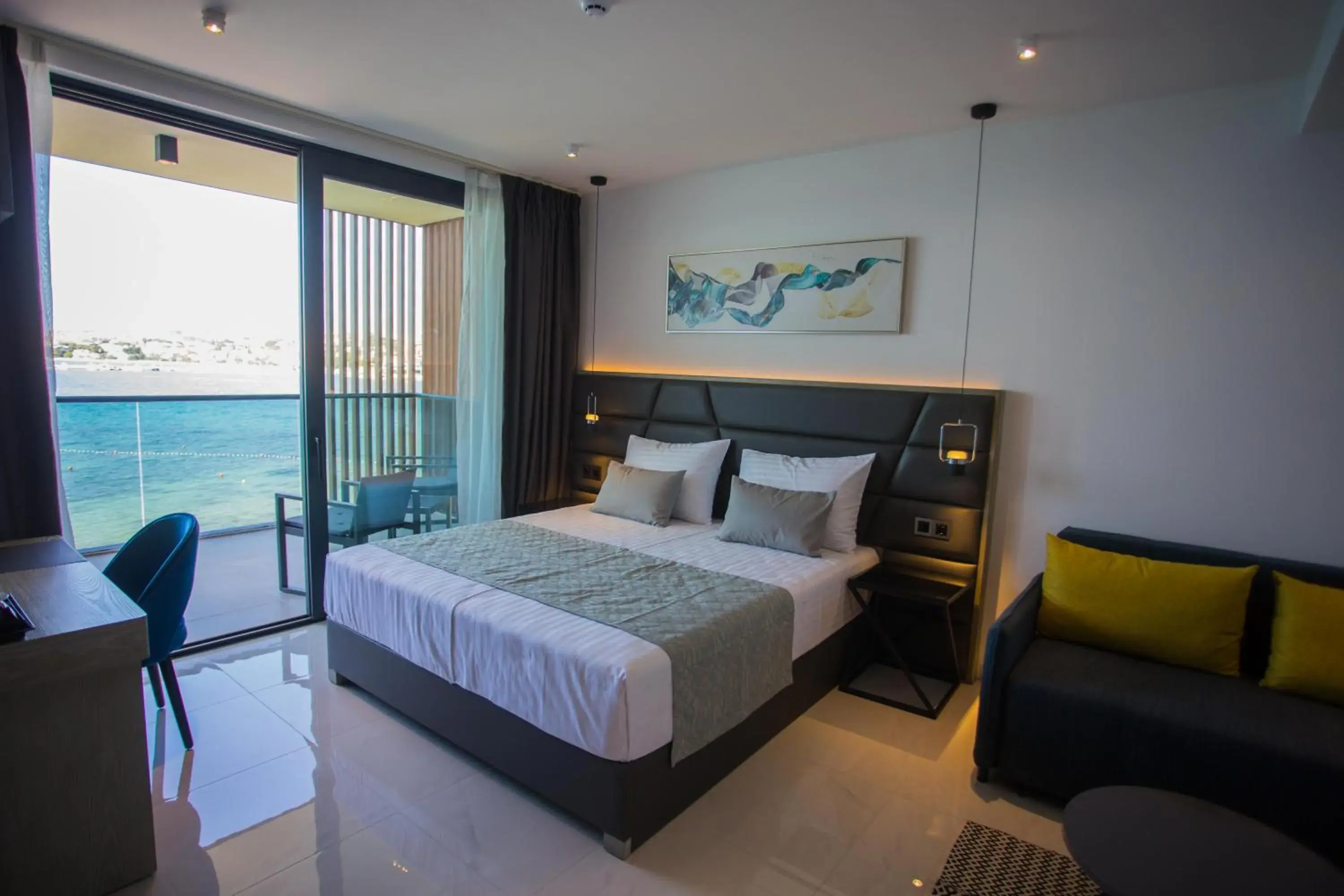 Luxury Double Room with Terrace and Sea View - single occupancy in LIBERTY PLAZA Luxury Double Room with Terrace and Sea View - single occupancy in LIBERTY PLAZA