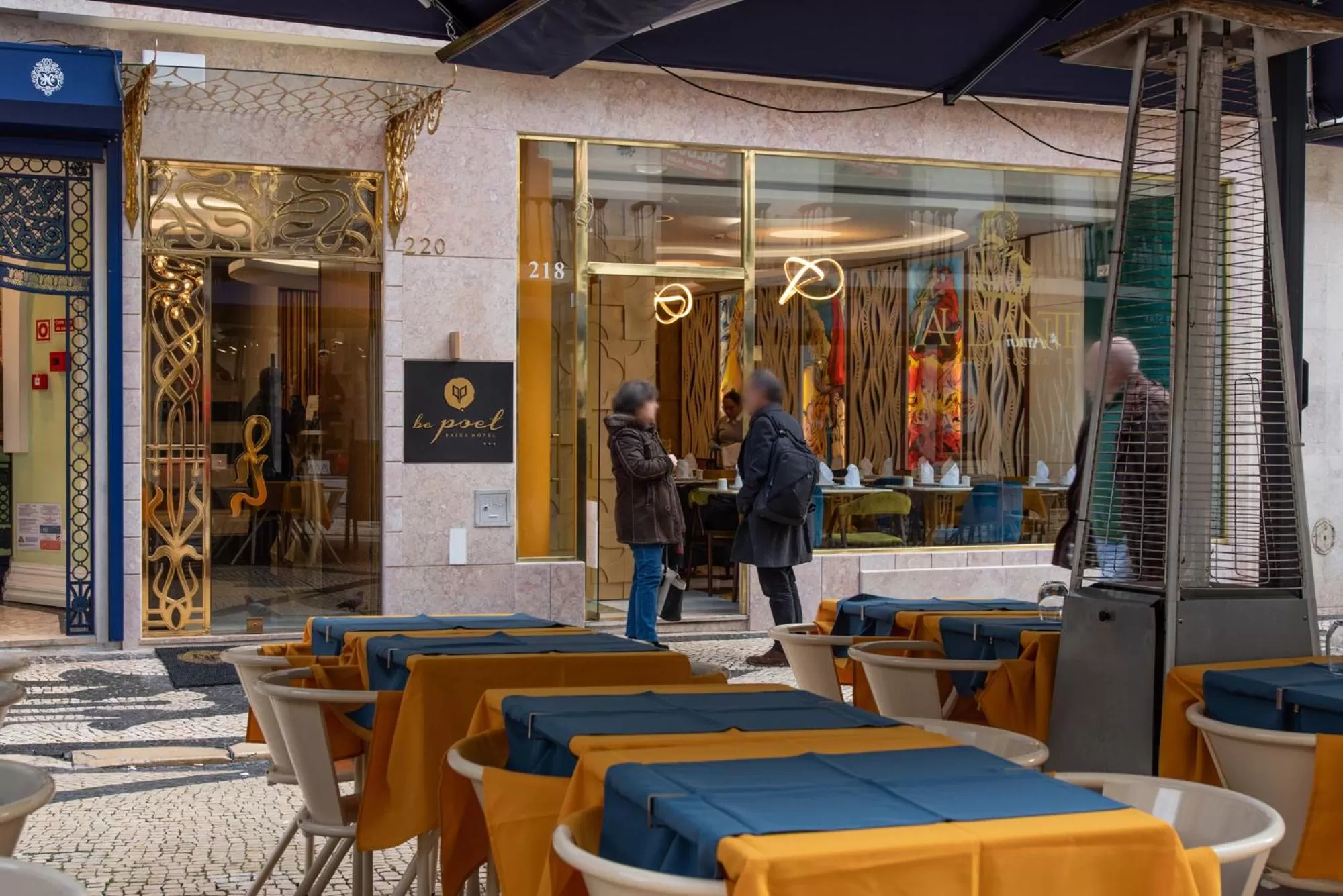 Facade/entrance in Be Poet Baixa Hotel