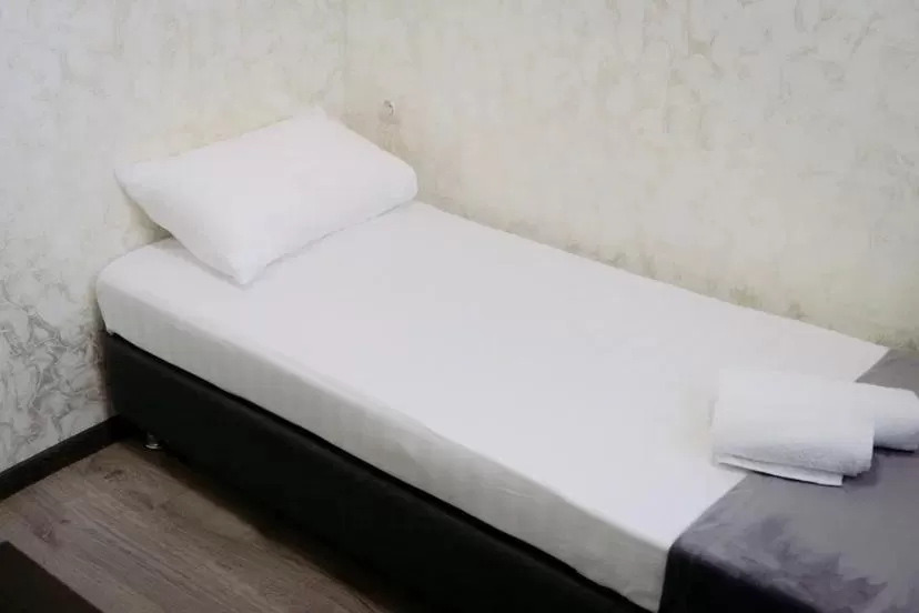 Bed in Rush Hotel