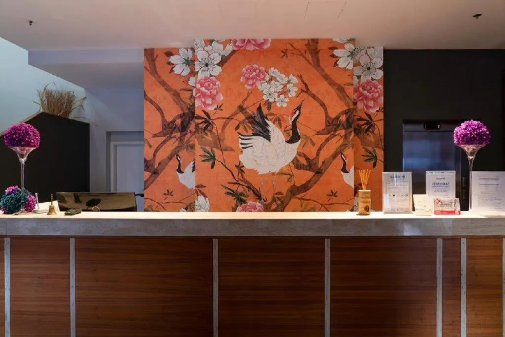 Lobby or reception in Hotel Sliško