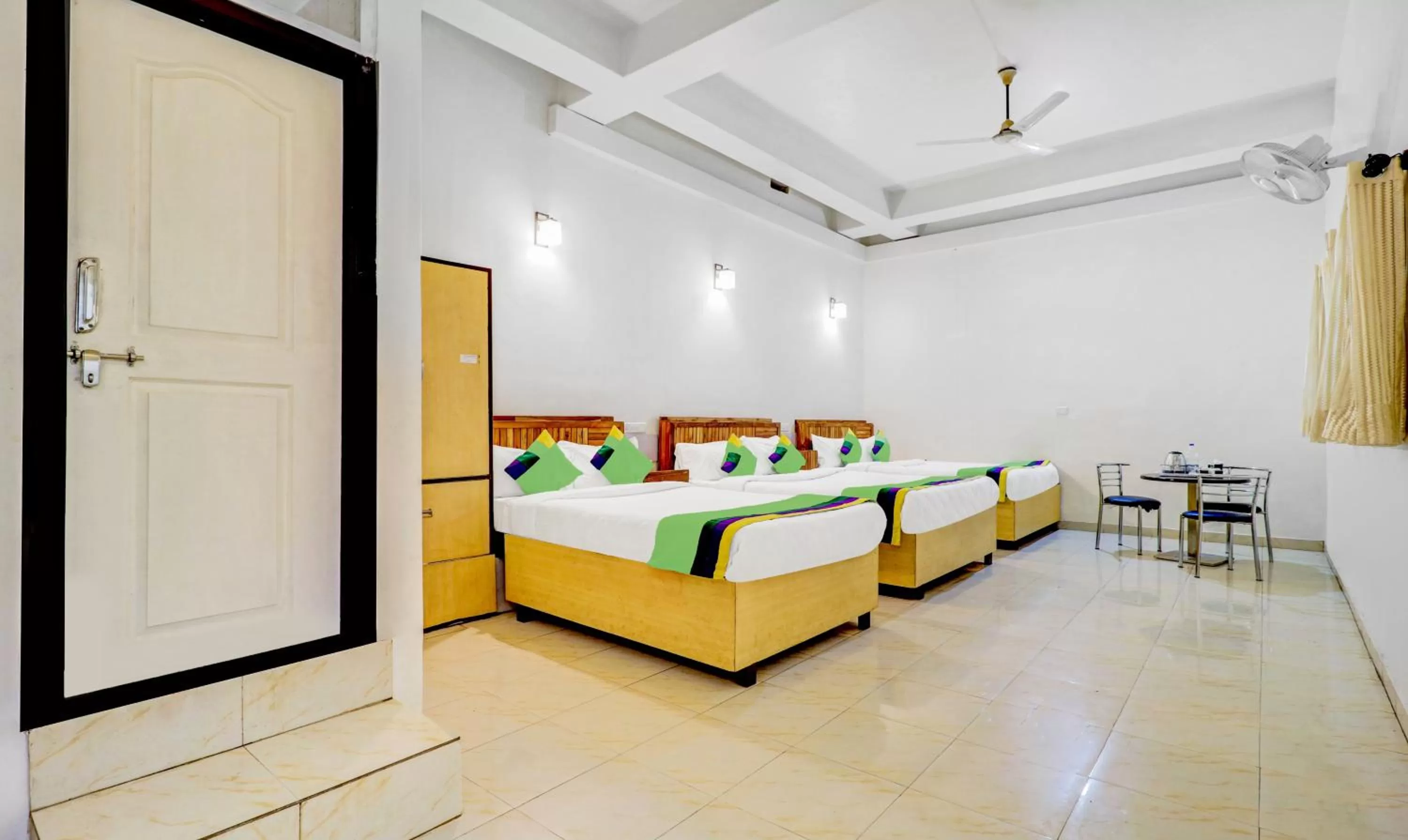 Bed in Treebo Benaka Residency