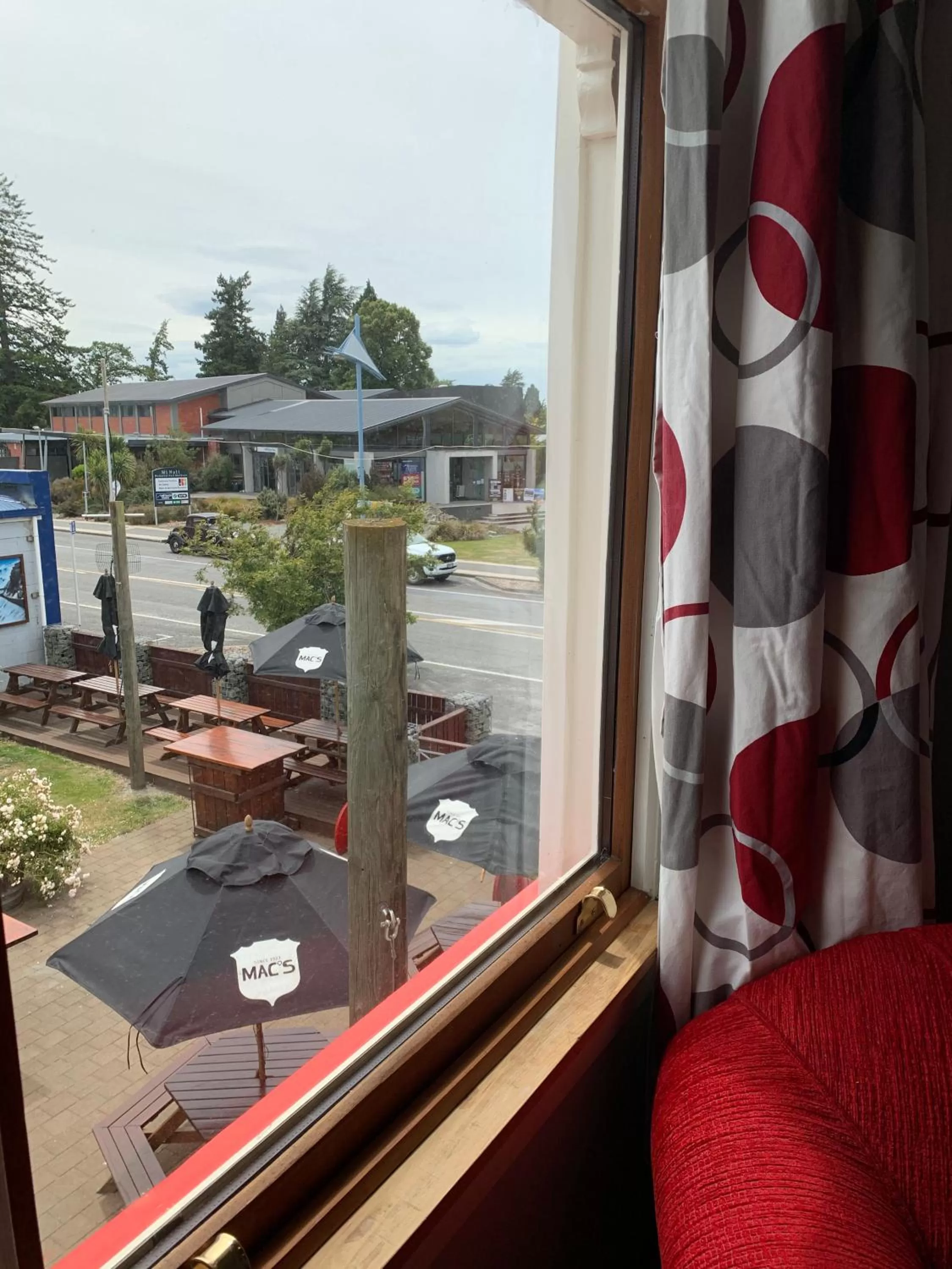 Garden view in The Brown Pub