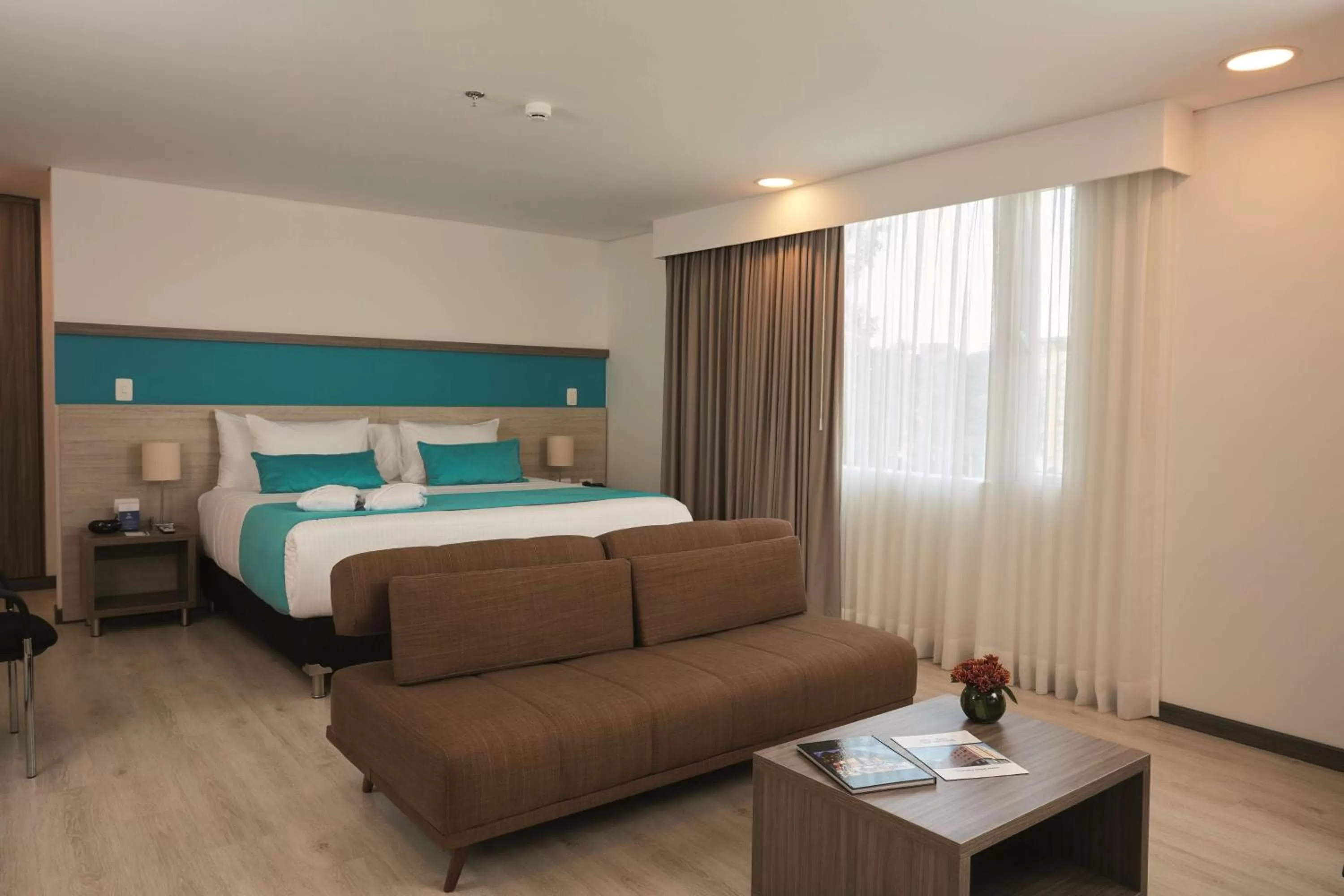 Photo of the whole room, Bed in Hotel Nivari Duitama