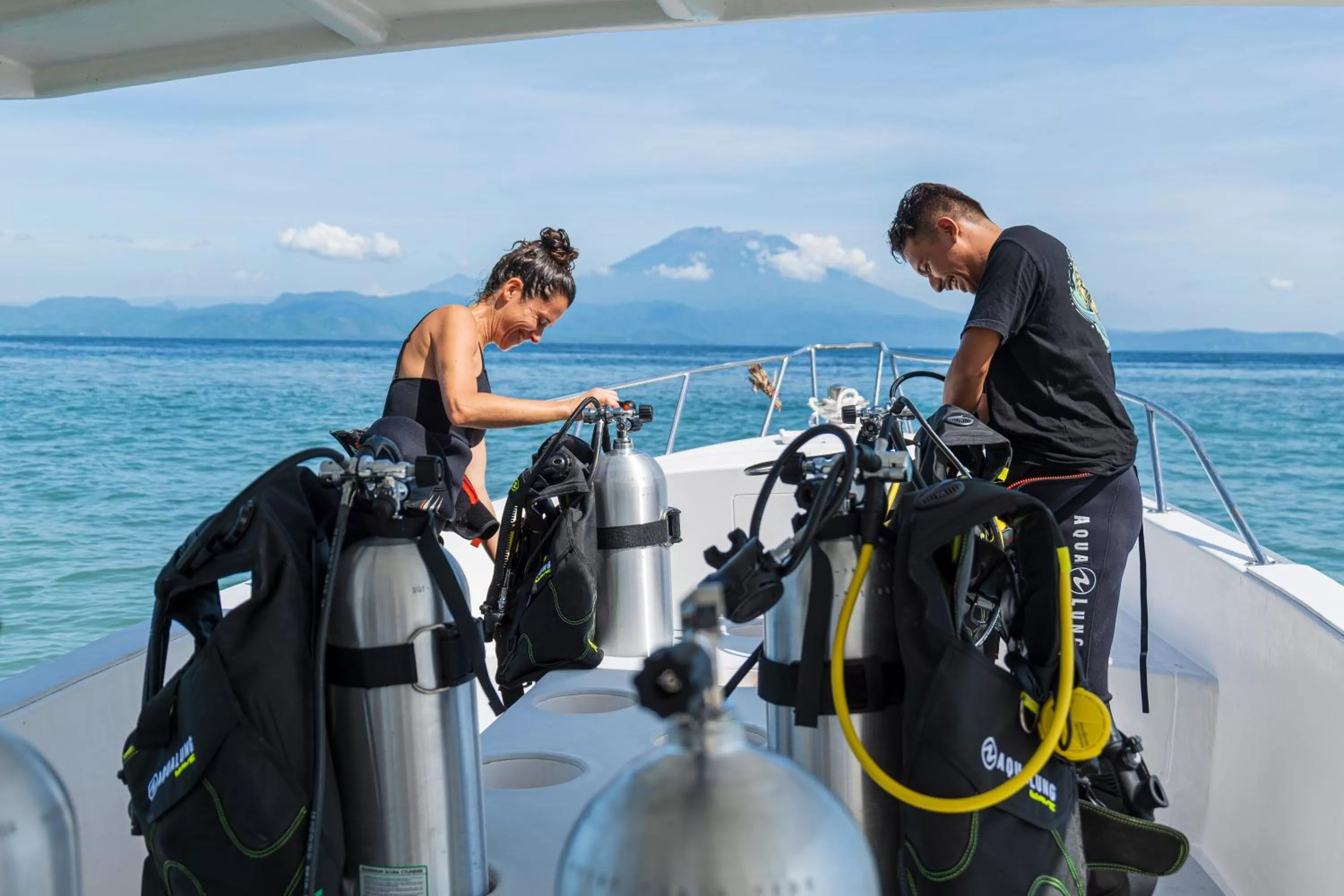 Diving in Deep Roots Dive & Yoga Resort