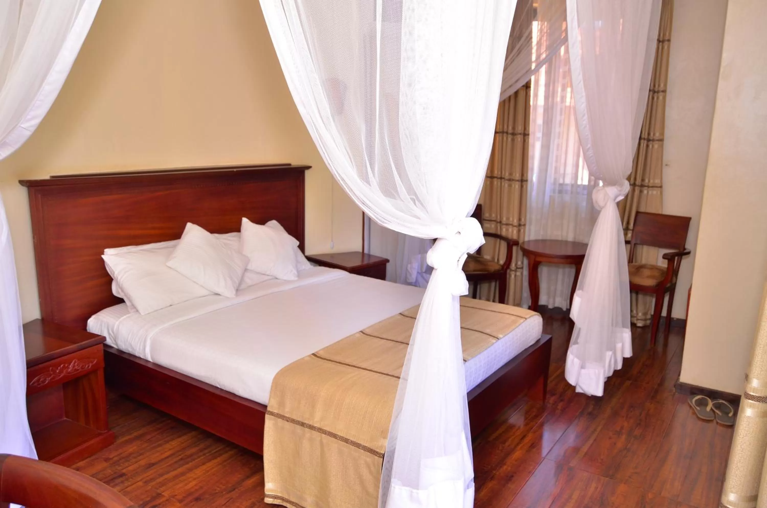 Bed in Nile Village Hotel & Spa