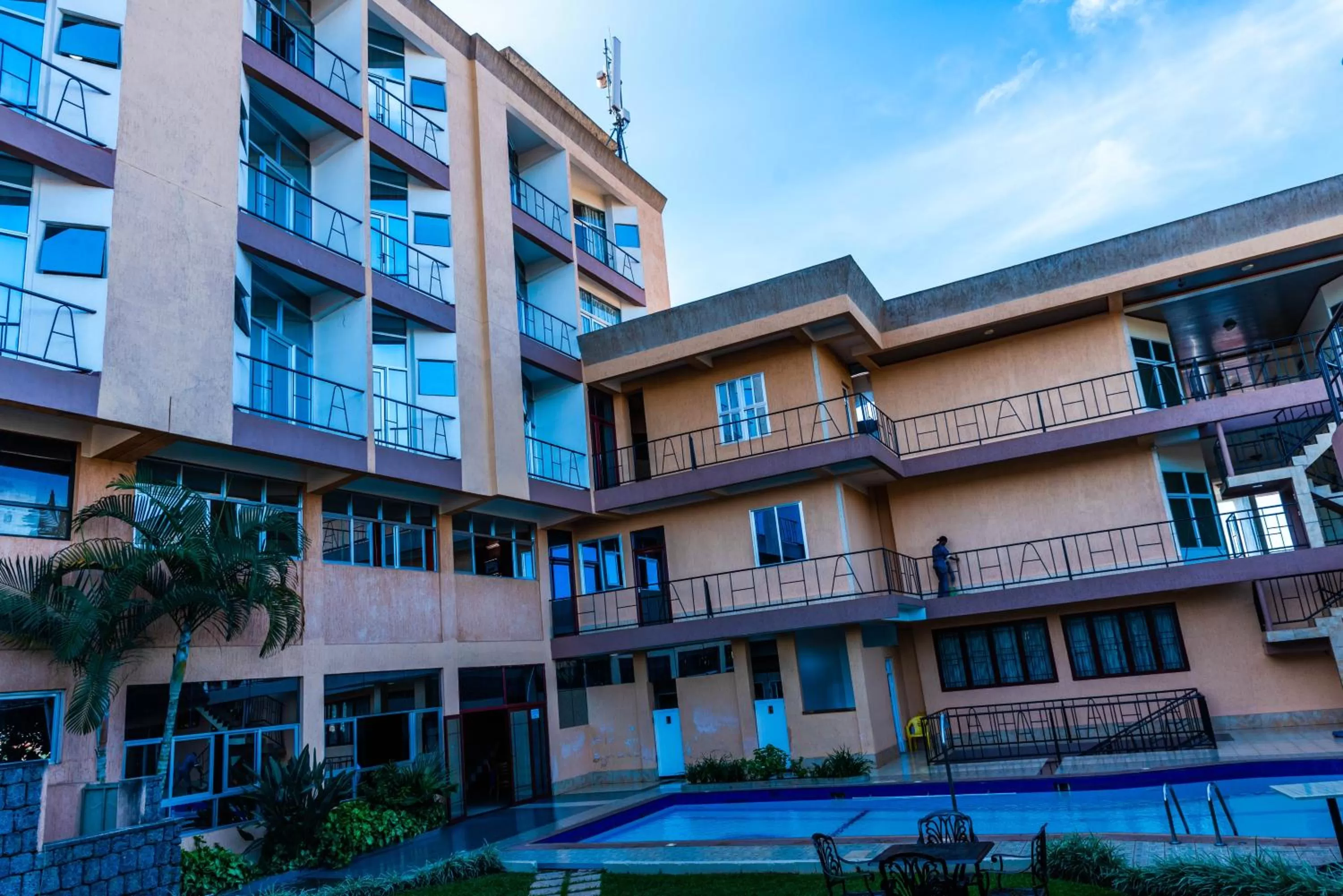 Property building in Kigaliview Hotel and Apartments