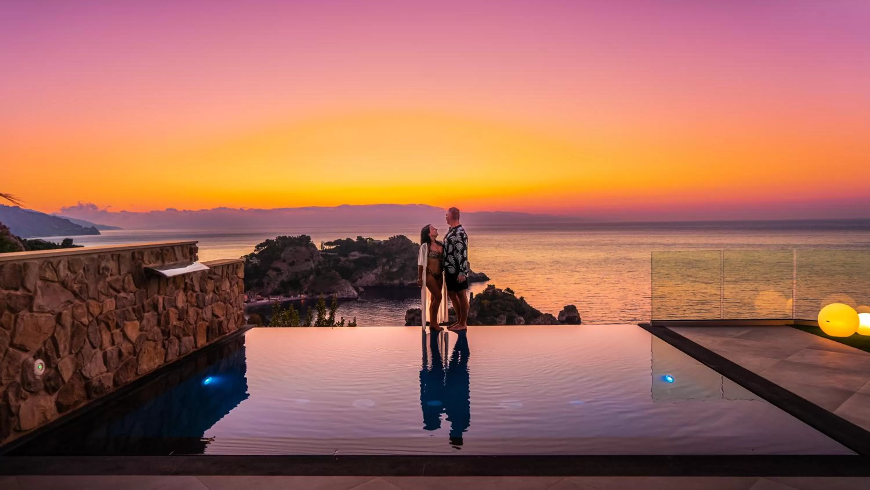 Natural landscape in Isola Bella Infinity Suites